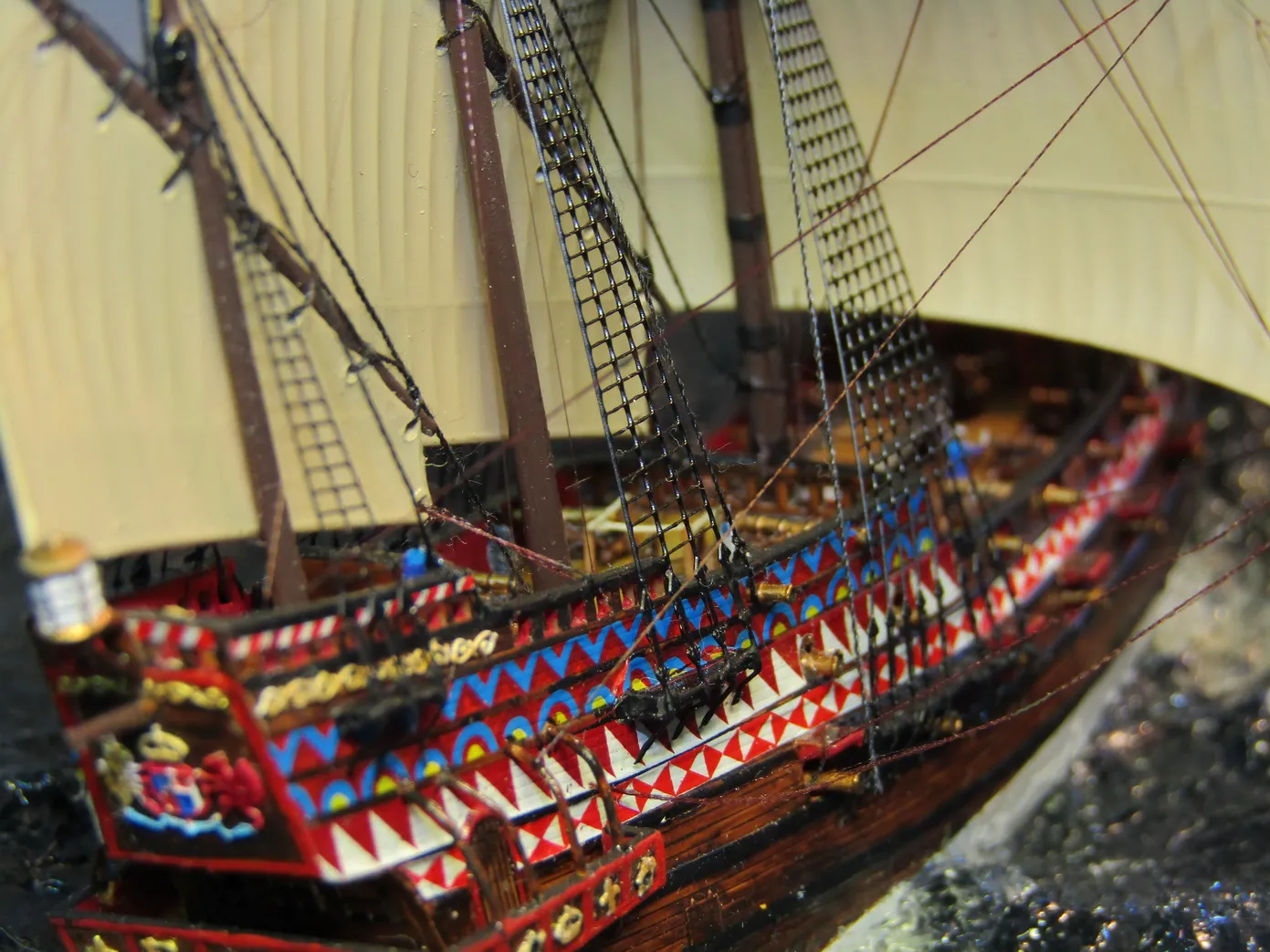 Модель корабля HMS “Revenge” 1577 - Верфь на Столе