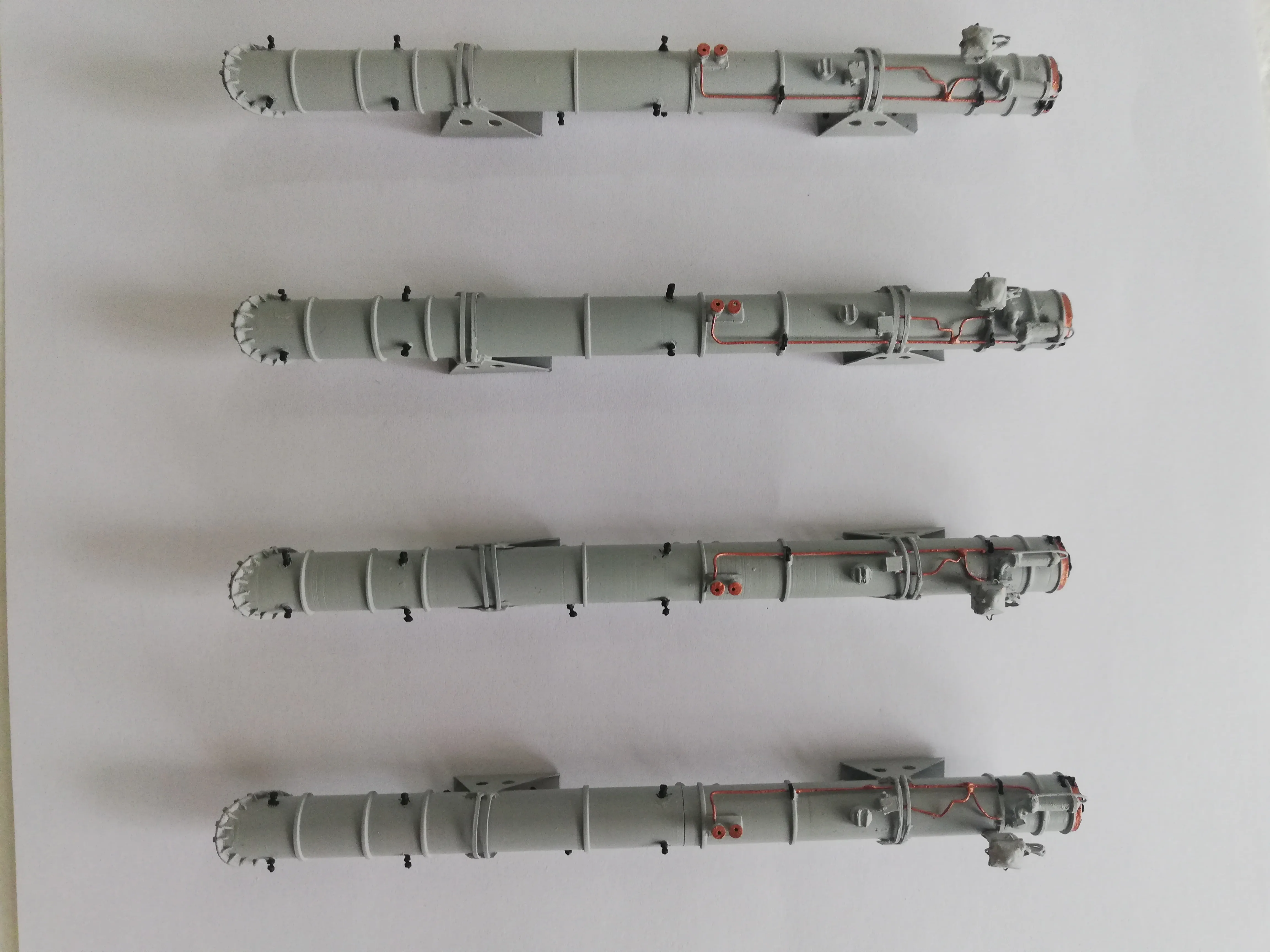 Модель корабля Торпедный катер "Шторм" фрагмент модели торпедные аппараты - Верфь на Столе