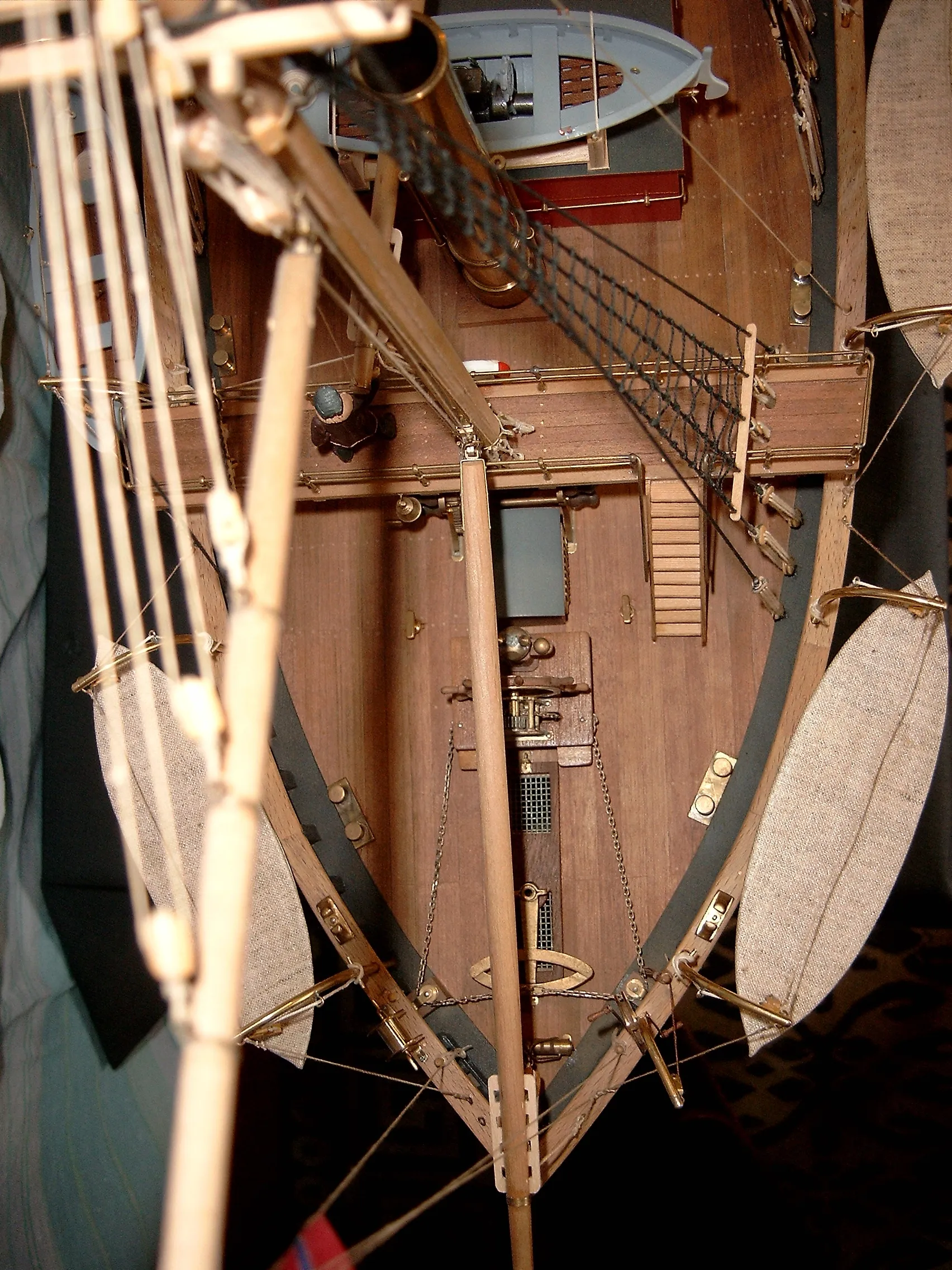 Модель корабля FRAM - Верфь на Столе