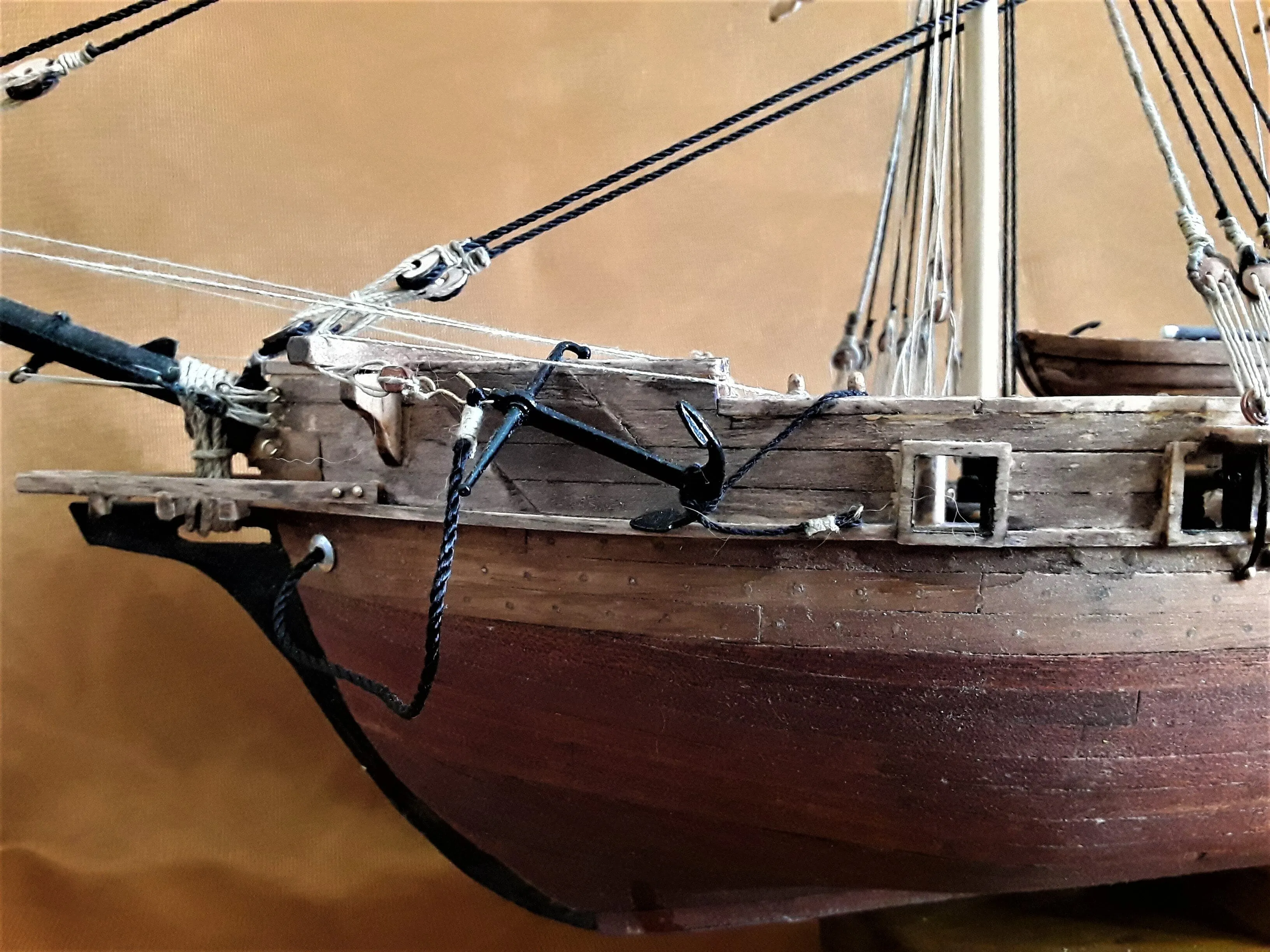 Модель корабля Бригантина "Zeus" - Верфь на Столе