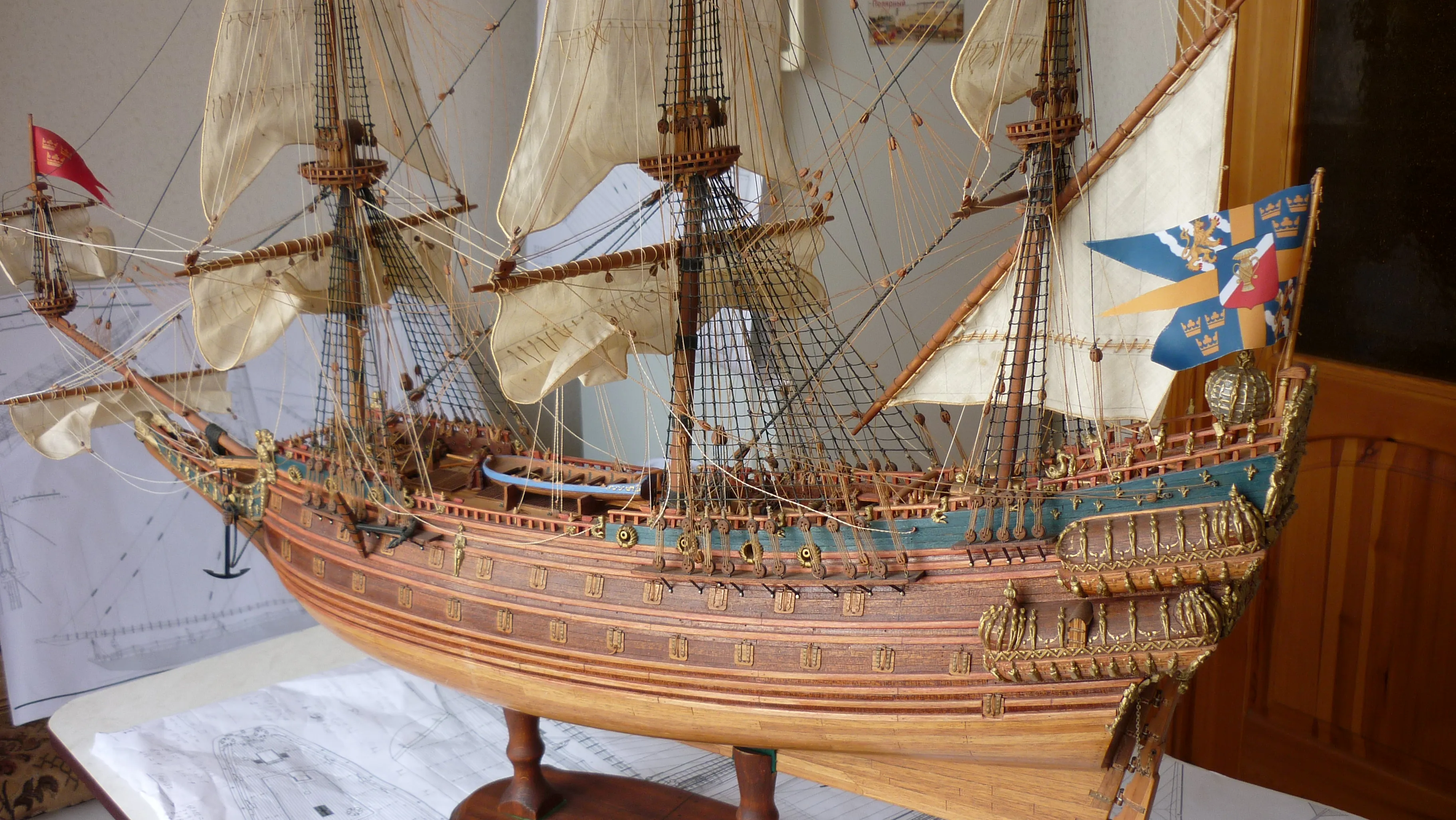 Модель корабля Галеон «Vasa» - Верфь на Столе