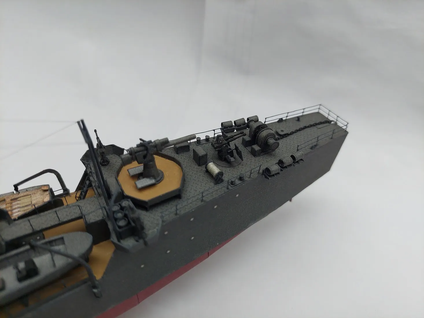 Модель корабля Танкодесантный корабль тип SBT - Верфь на Столе