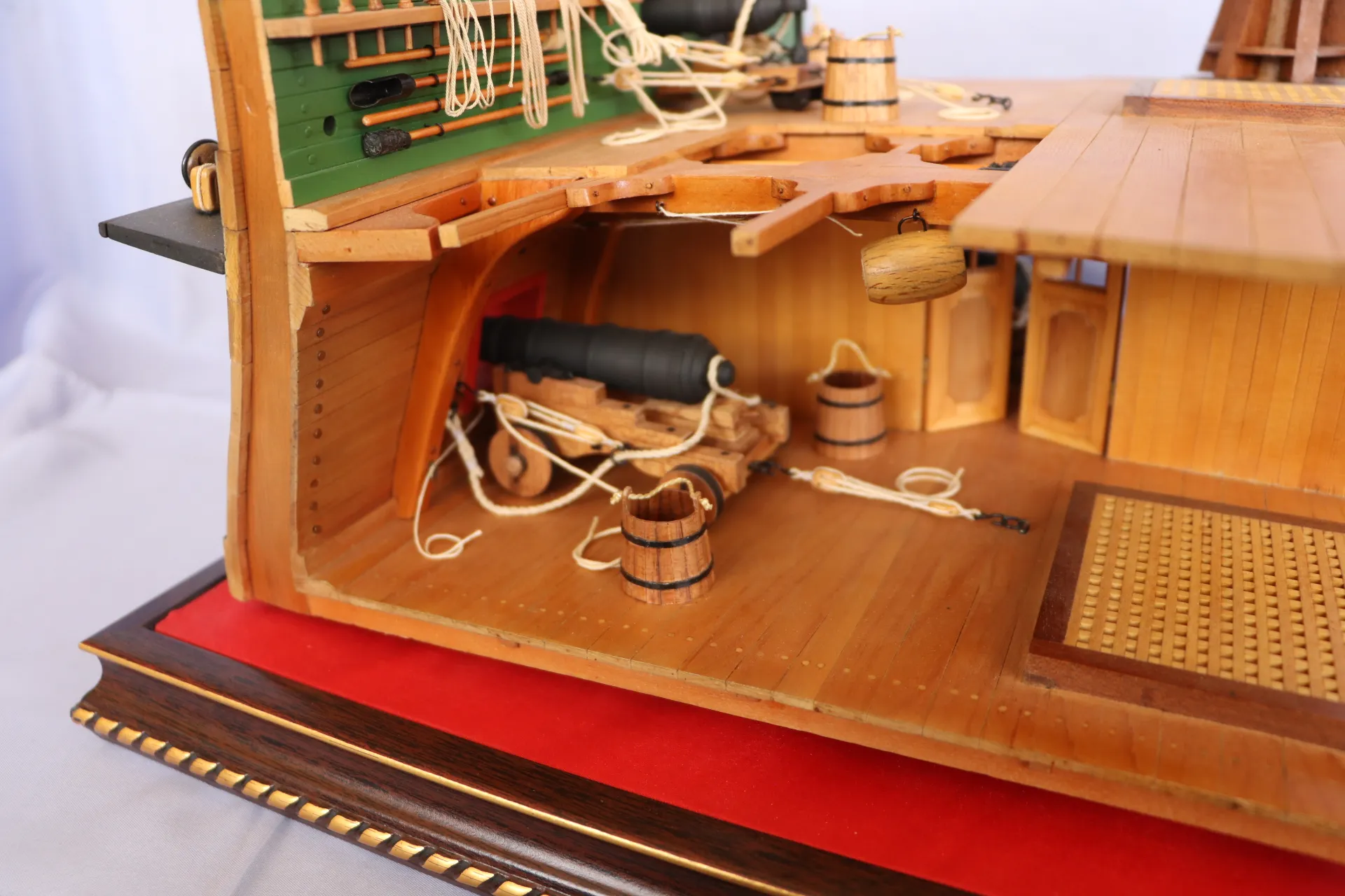 Модель корабля Шлюп "ВОСТОК" (фрагмент) - Верфь на Столе