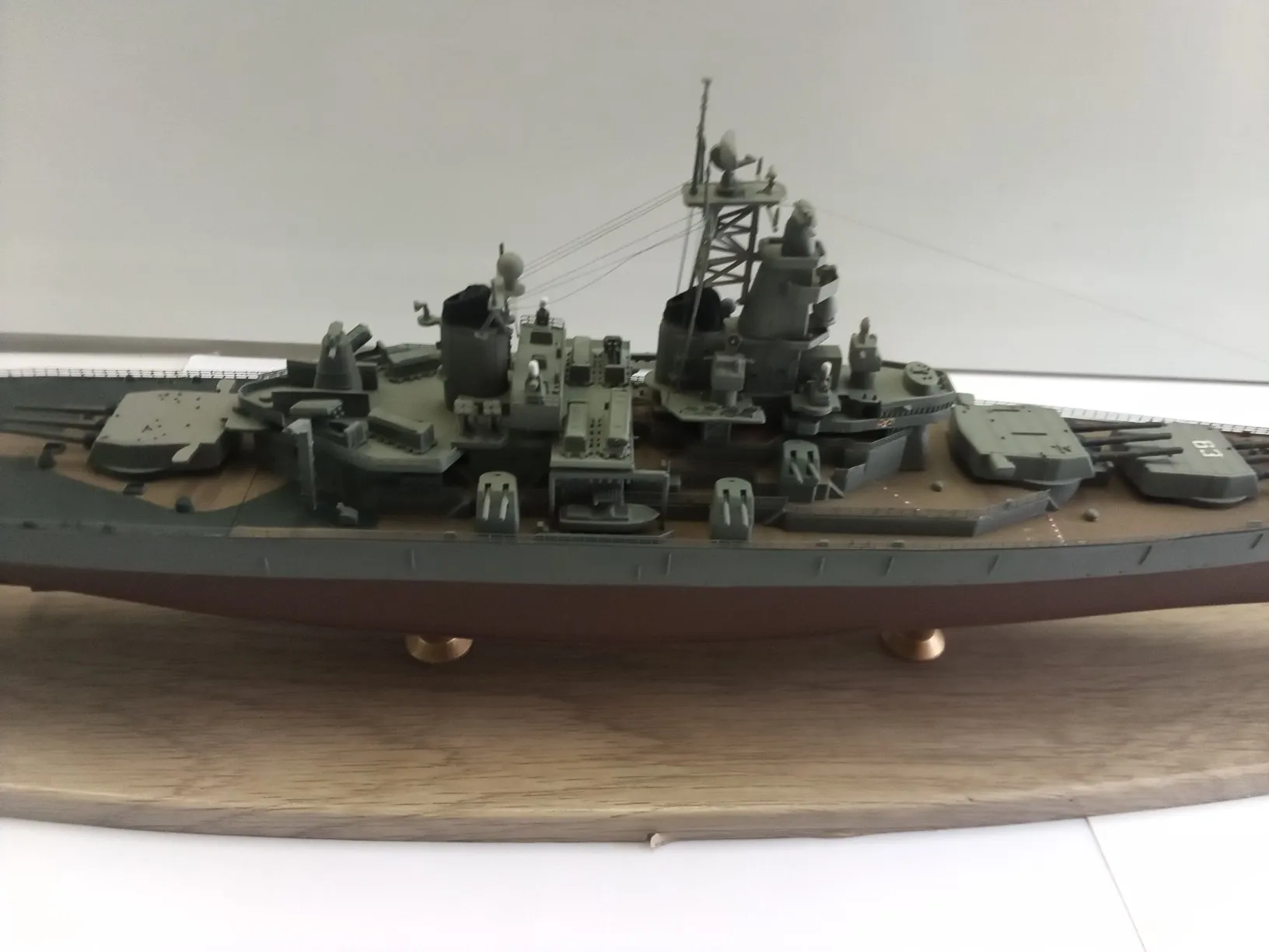 Модель корабля "Миссури" - Верфь на Столе