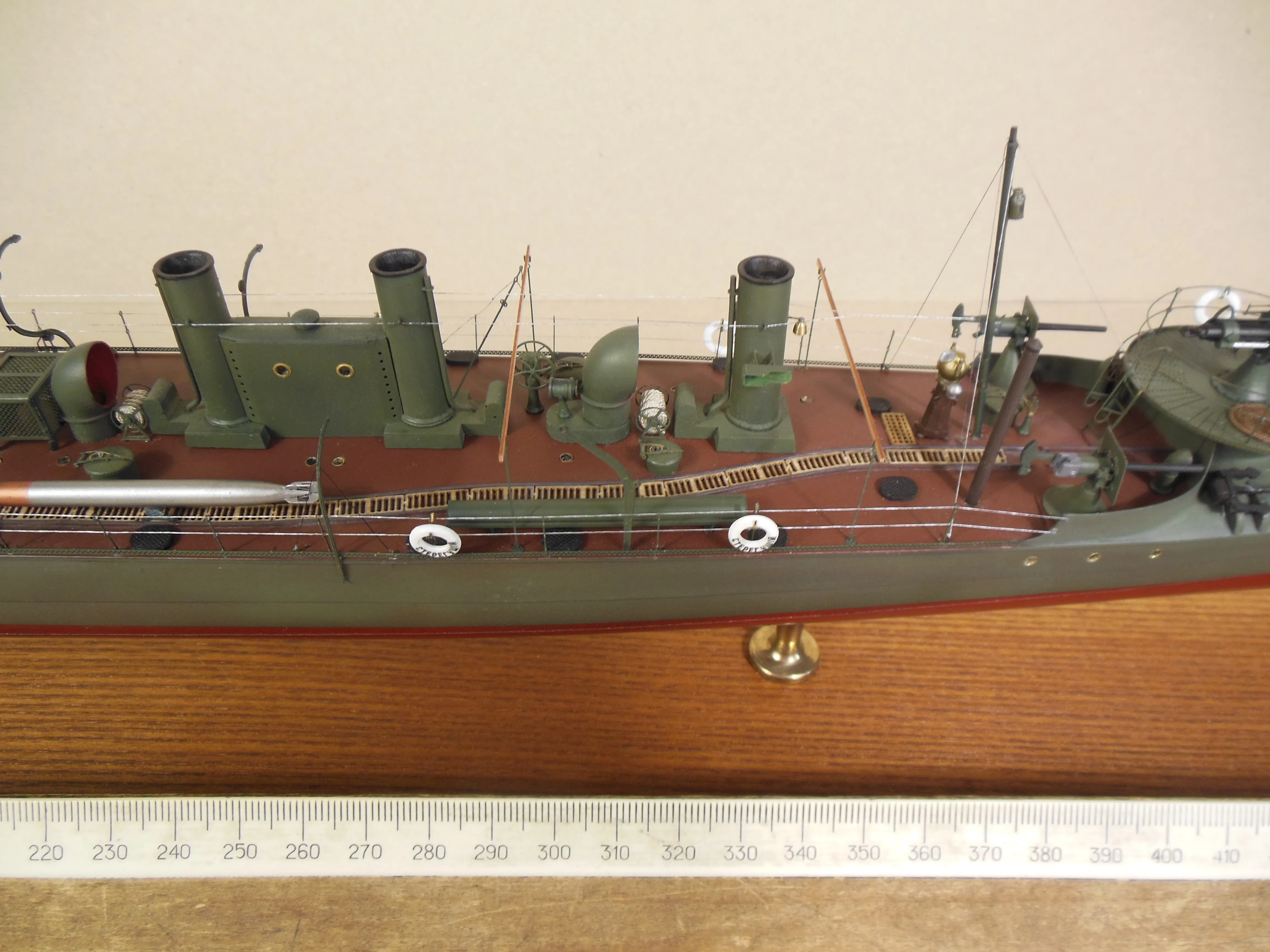 Модель корабля Миноносец «Стерегущий» 1904г. - Верфь на Столе