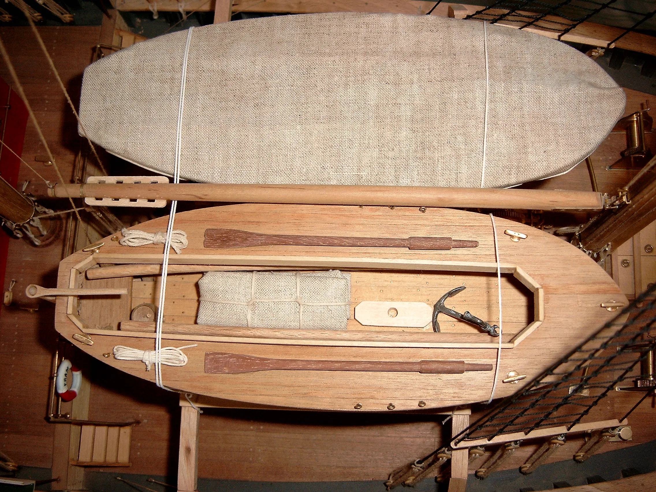 Модель корабля FRAM - Верфь на Столе