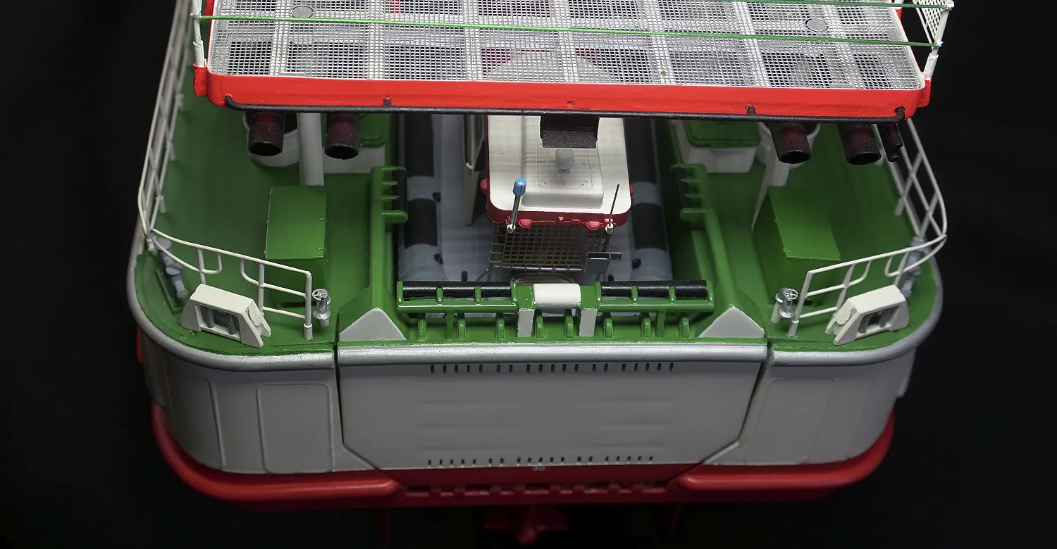 Модель корабля Cпасательный крейсер «HERMANN MARWEDE» - Верфь на Столе