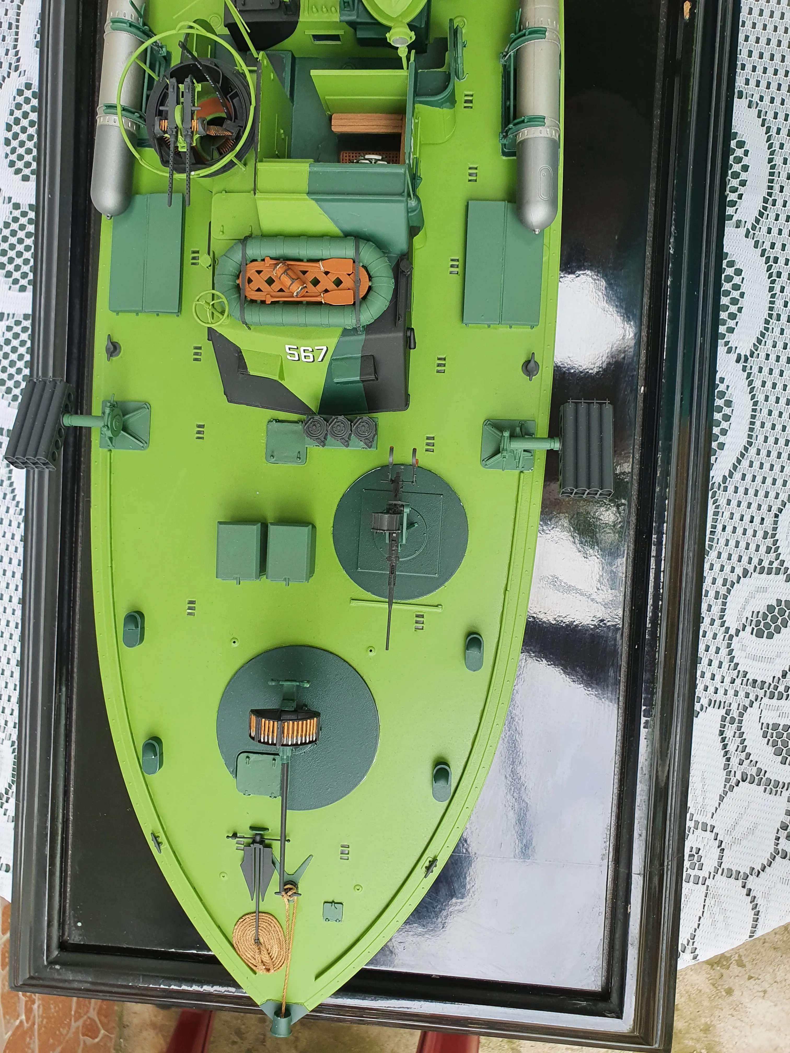 Модель корабля ELCO 80 TORPEDO BOAT PT-567 - Верфь на Столе