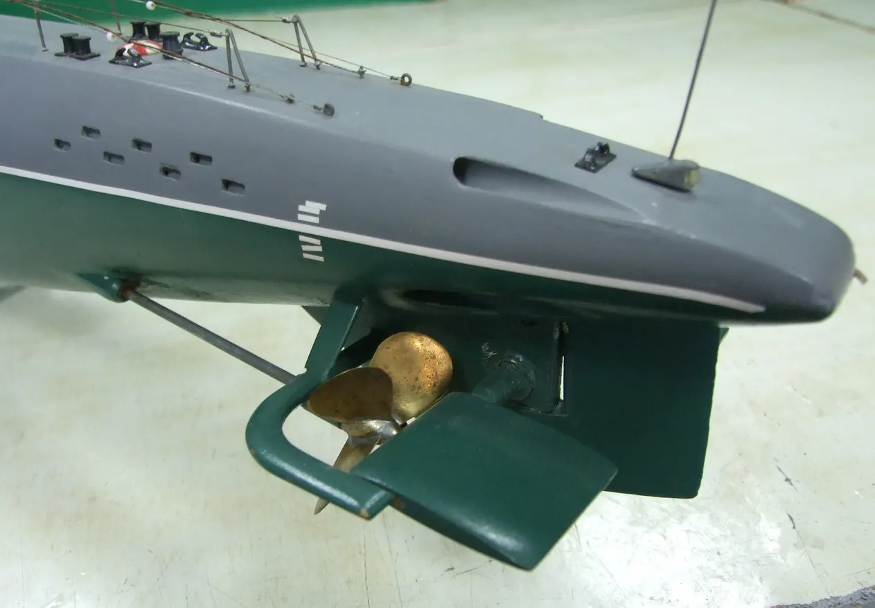 Модель корабля Крейсерская подводная лодка К-21 - Верфь на Столе