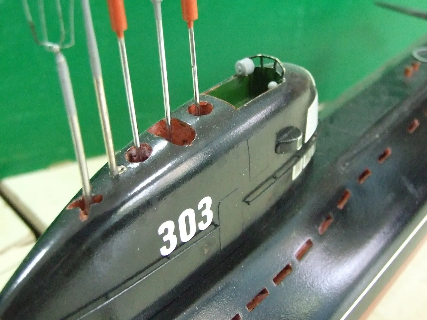 Модель корабля АПЛ К-3 «Ленинский комсомол» - Верфь на Столе