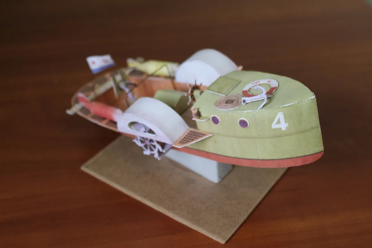 Модель корабля Тральщик ТЩ-4 - Верфь на Столе