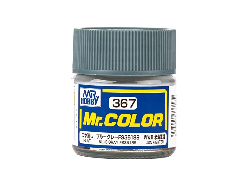 Краска Mr Color, сине-серая FS35189, матовая, C 367, 10 мл