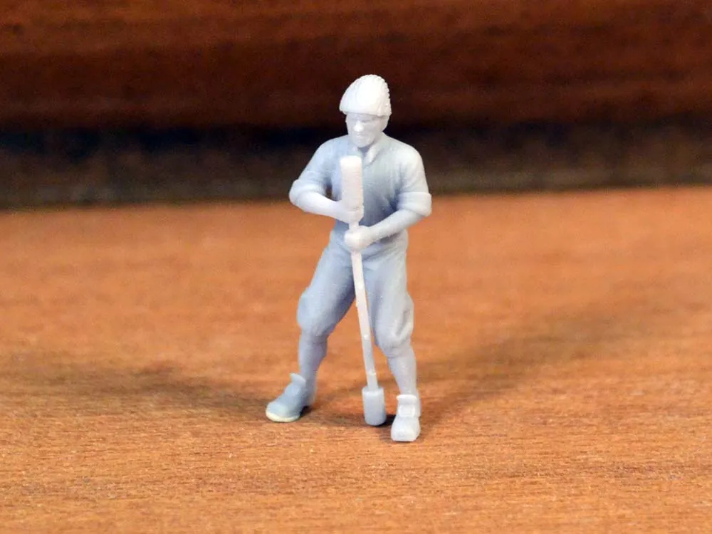 Фигурка матроса N2 с банником, 26 мм