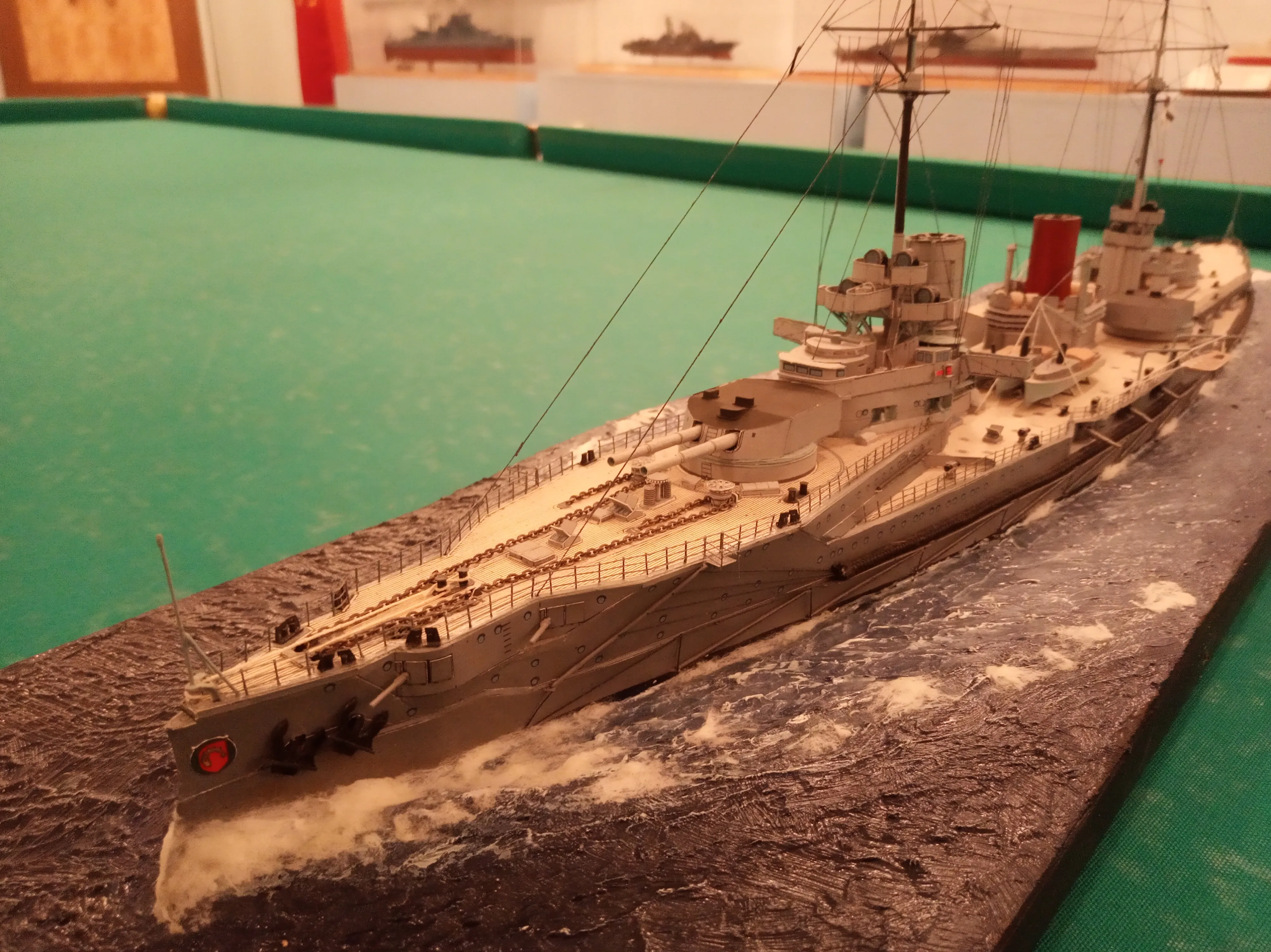 Модель корабля Линейный крейсер Фон дер Танн - Верфь на Столе