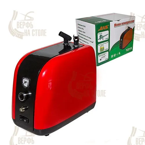 Миниатюрный компрессор 1215 с регулятором давления Миниатюрный компрессор 1215 с регулятором давления