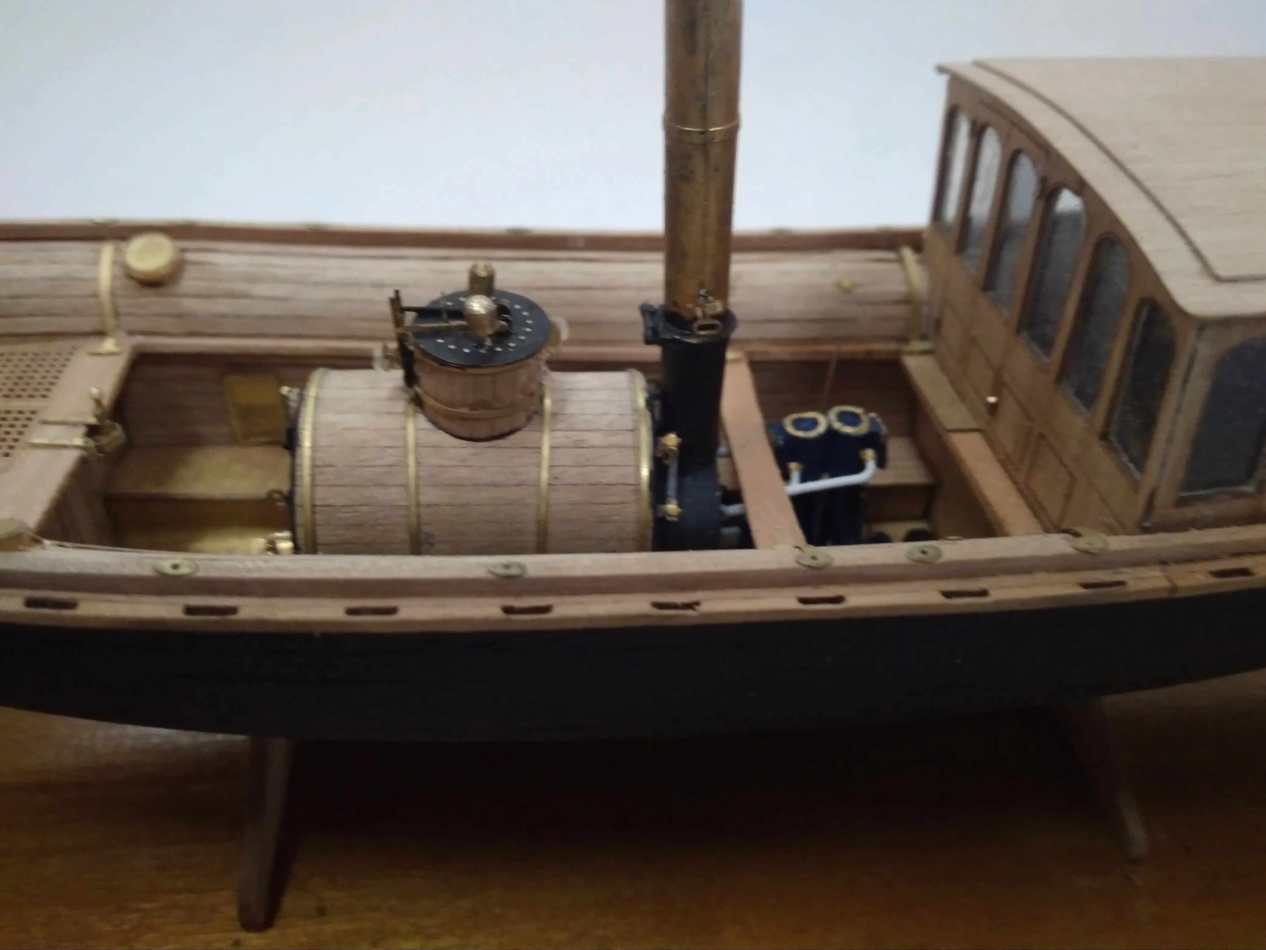 Модель корабля Императорский паровой катер «ДАГМАРЬ»  - Верфь на Столе