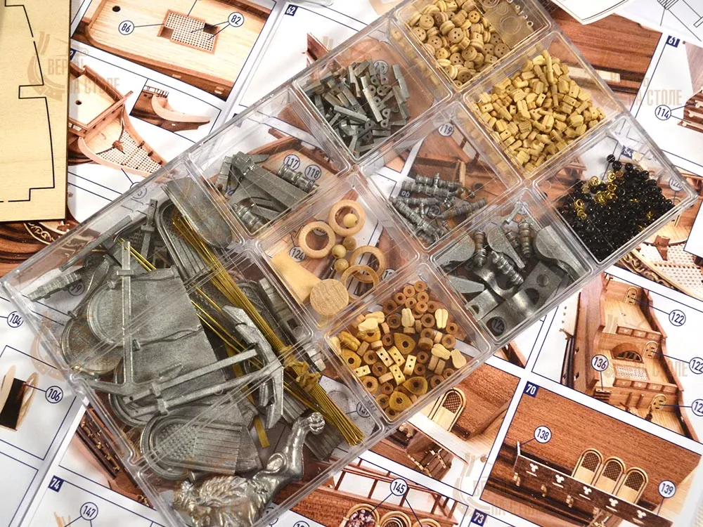 модель корабля своими руками Apostol Felipe