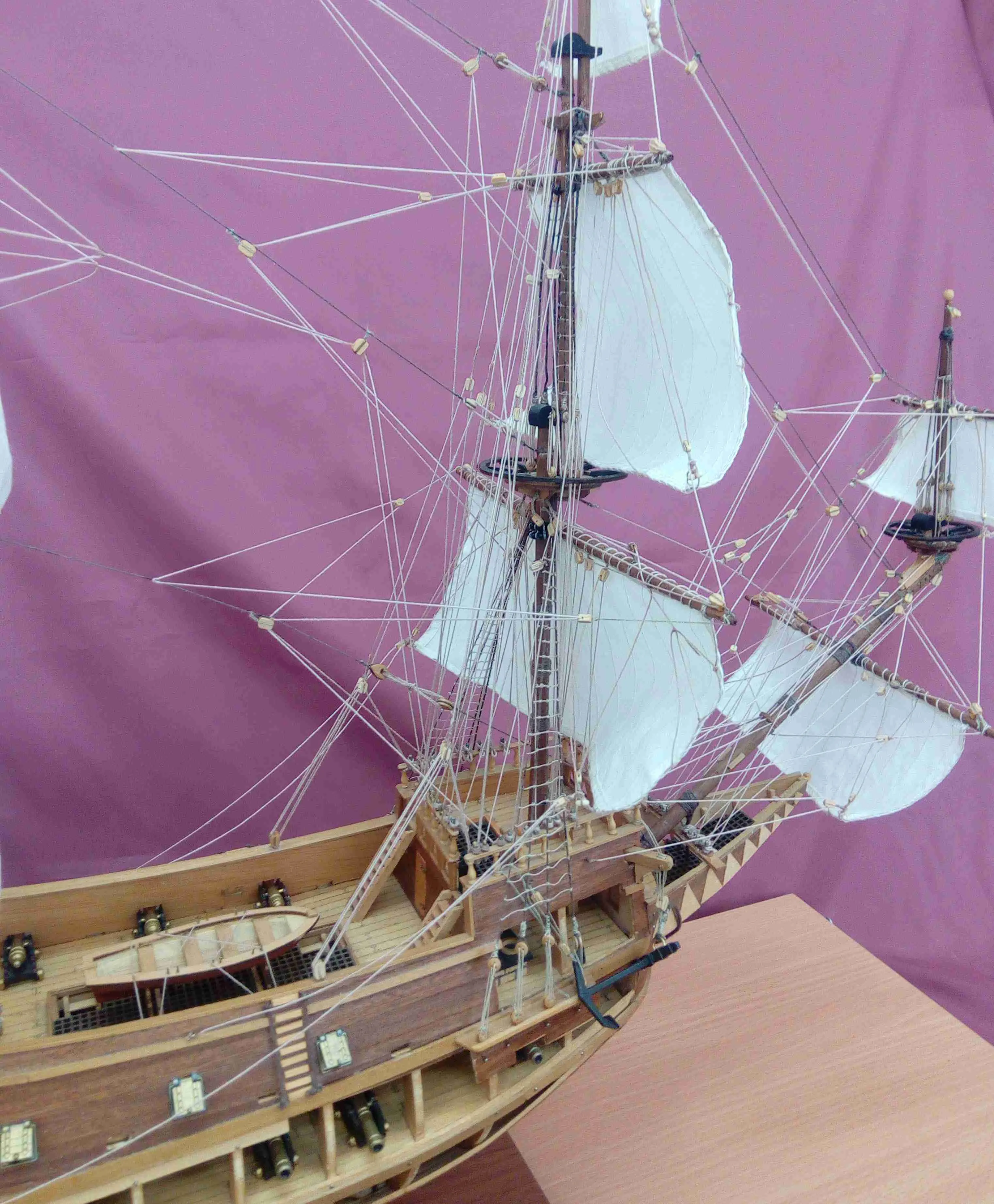 Модель корабля Галеон «Иоанн Креститель» (Джовани Батиста) - Верфь на Столе