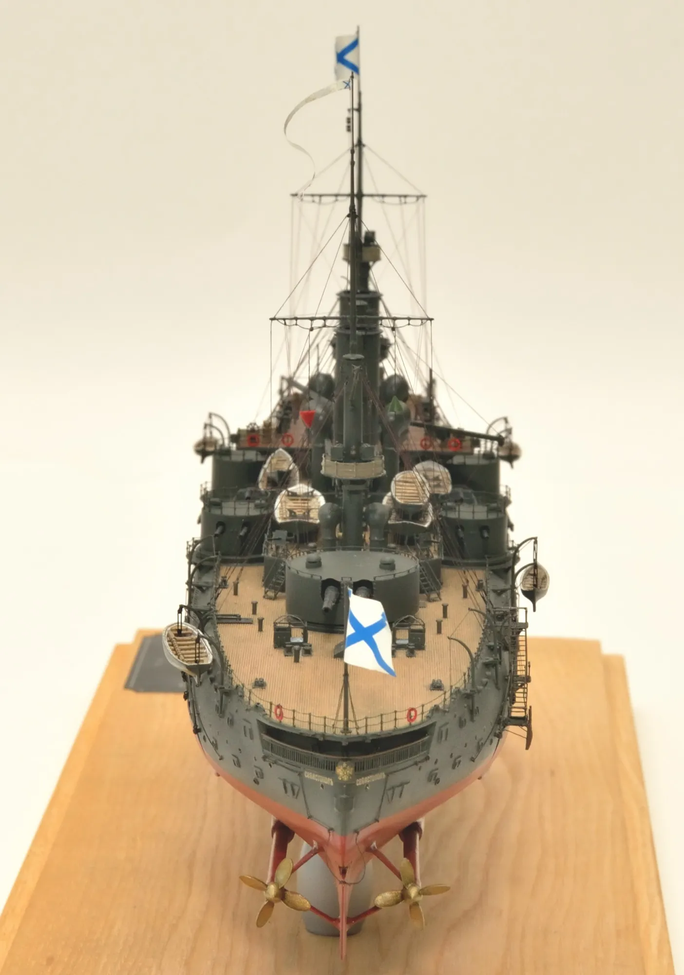 Модель корабля Эскадренный броненосец "Севастополь" - Верфь на Столе