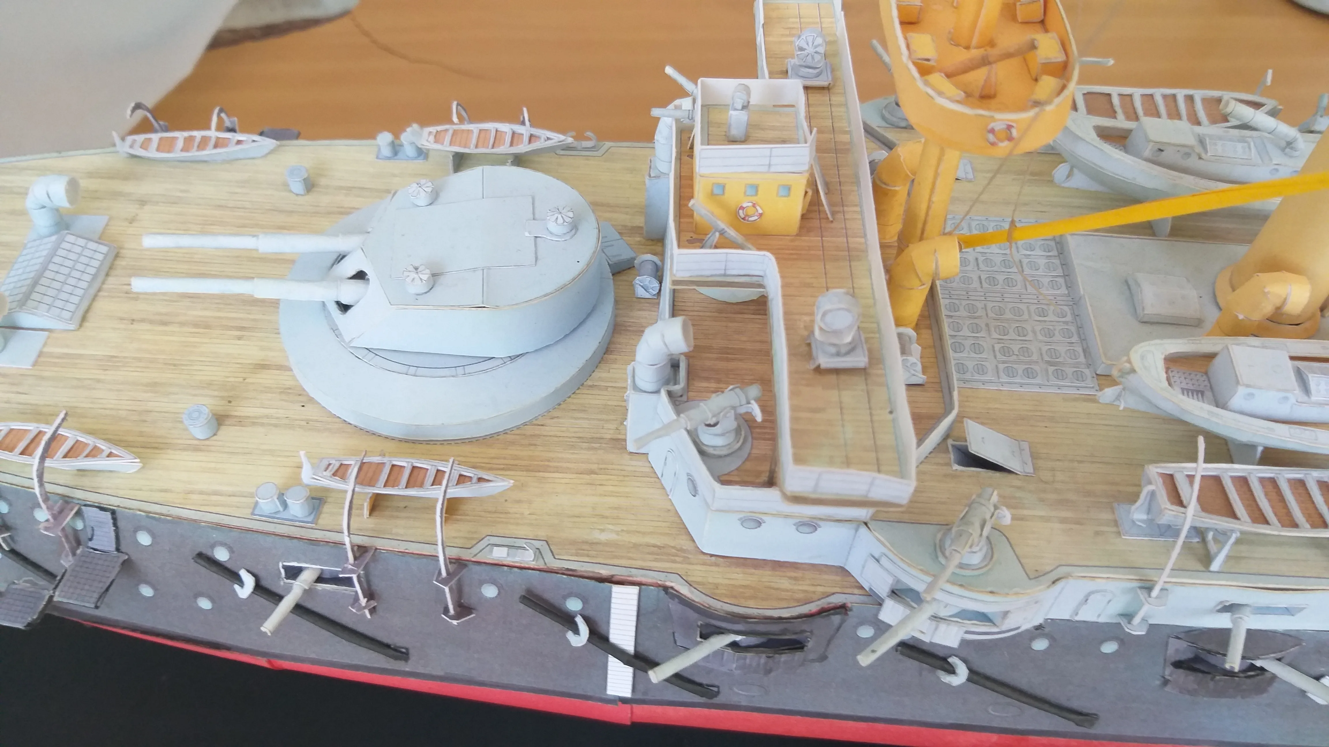 Модель корабля IJN «Shikishima» - Верфь на Столе