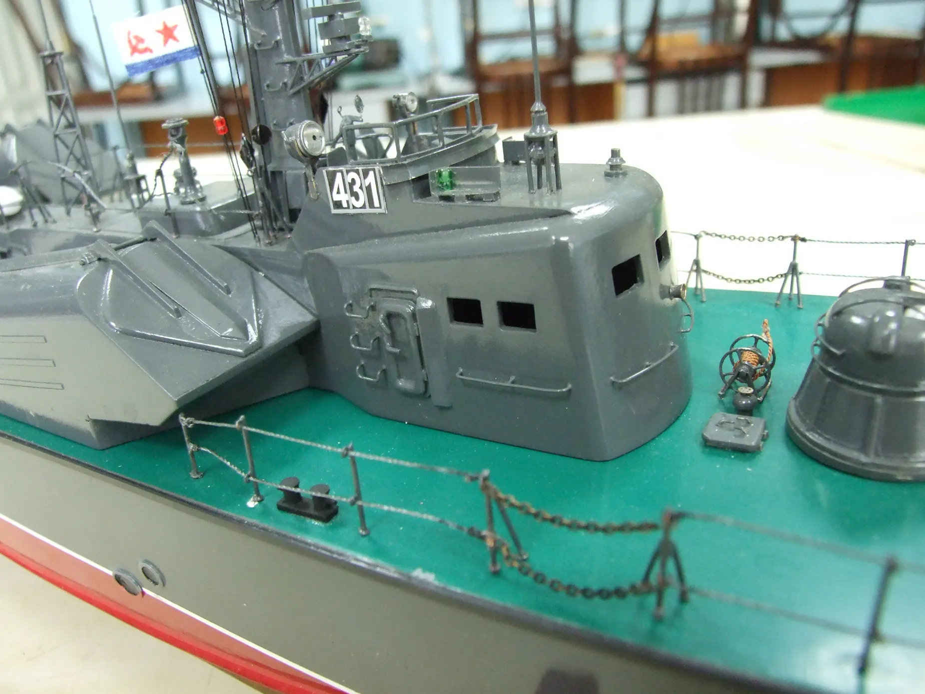 Модель корабля Ракетный катер проекта 205 «Оса» - Верфь на Столе