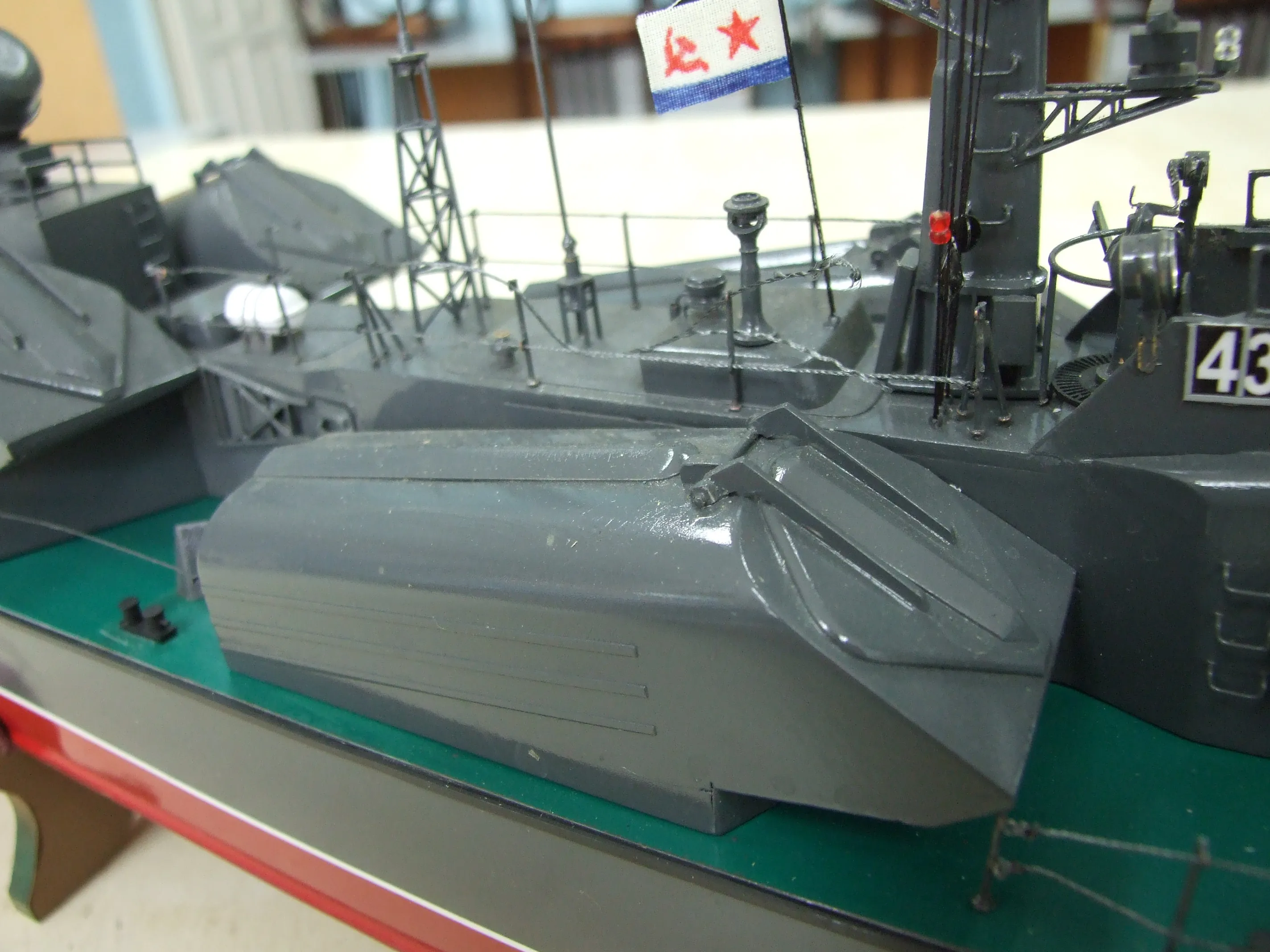 Модель корабля Ракетный катер пр.205Р "Оса" - Верфь на Столе