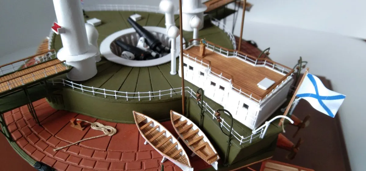 Модель корабля «Вице-адмирал Попов» - Верфь на Столе