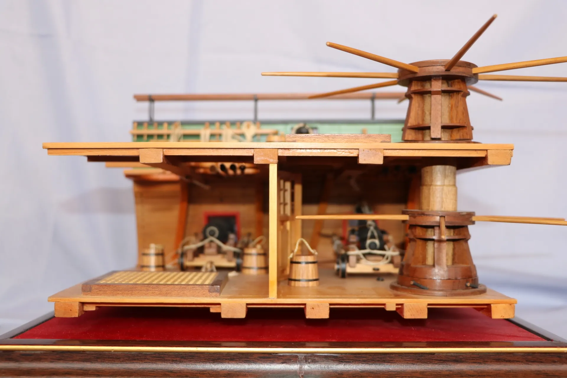 Модель корабля Шлюп "ВОСТОК" (фрагмент) - Верфь на Столе