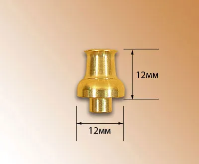 Шпиль, латунь, 12 мм