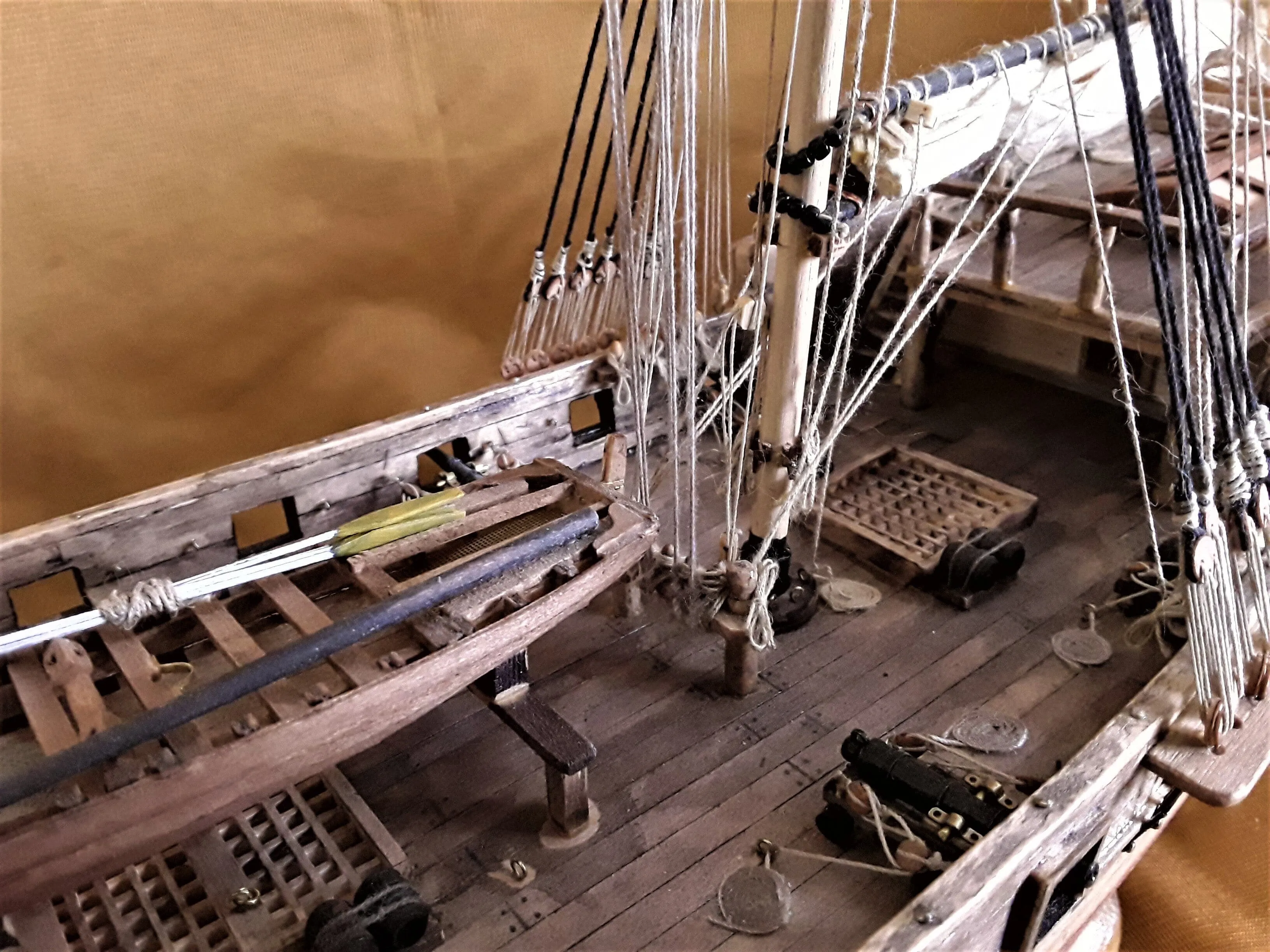 Модель корабля Бригантина "Zeus" - Верфь на Столе