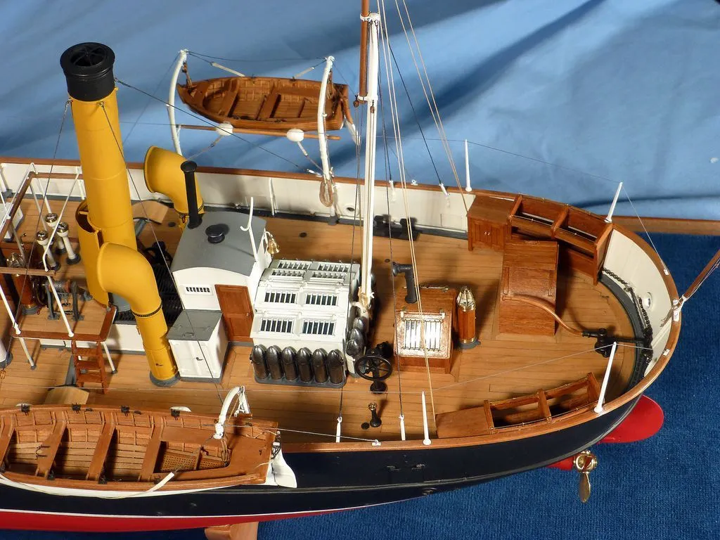 Модель корабля HMS FIDGET - Верфь на Столе