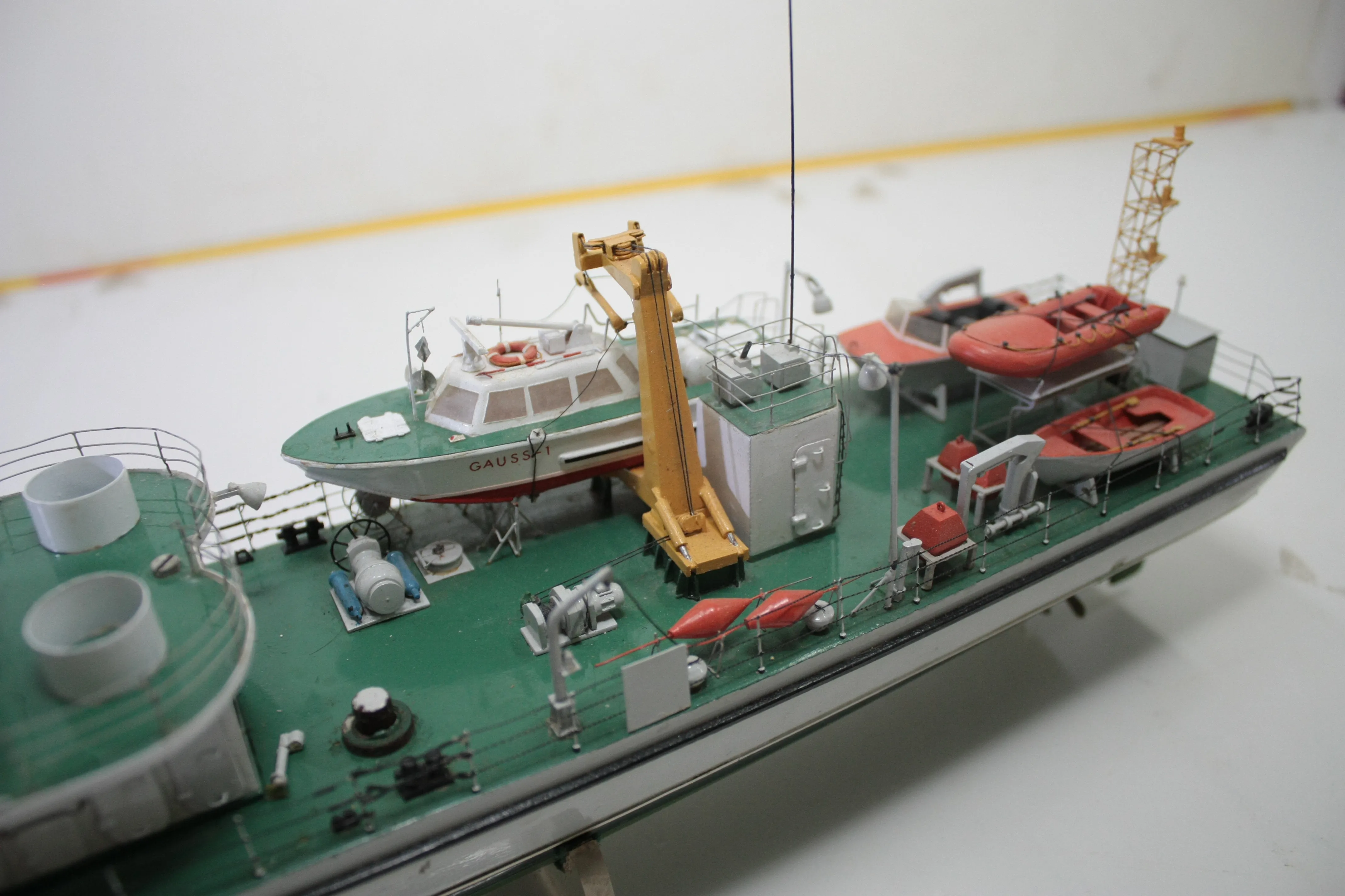 Модель корабля Гидрографическое судно Carl Fr. Gauss - Верфь на Столе