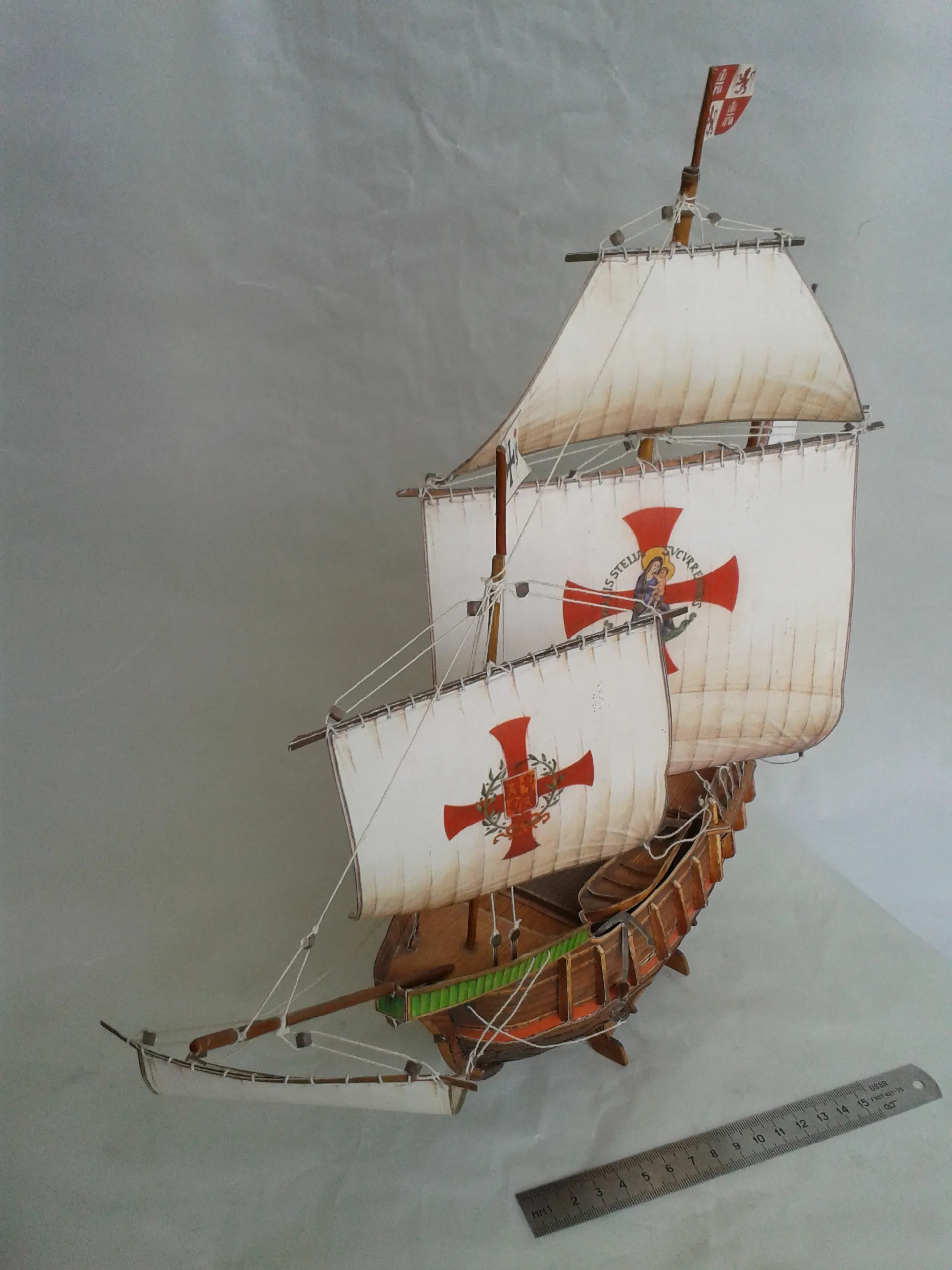 Модель корабля Каракка «Санта-Мария» - Верфь на Столе