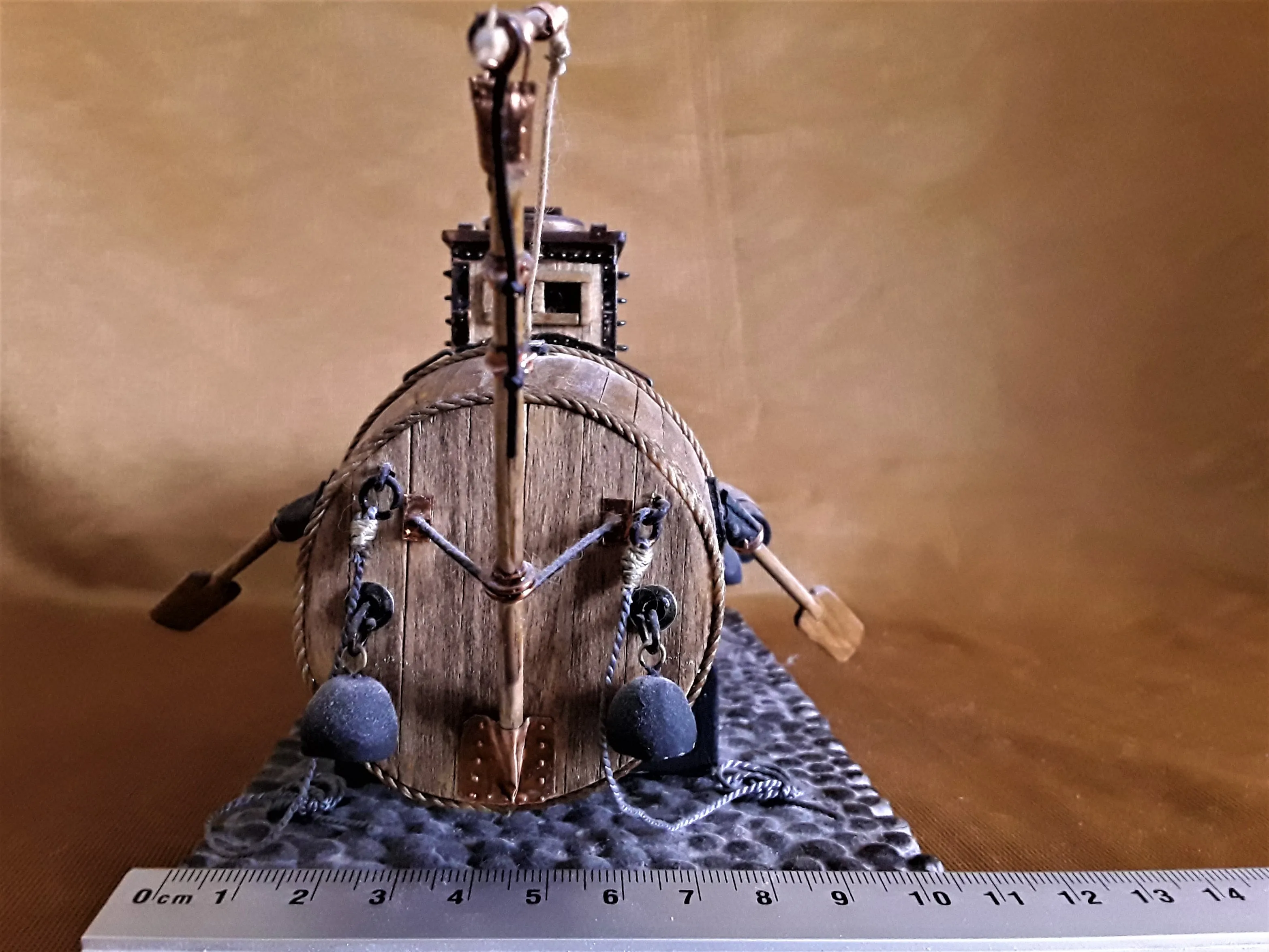 Модель корабля Потаенное судно Никонова - Верфь на Столе