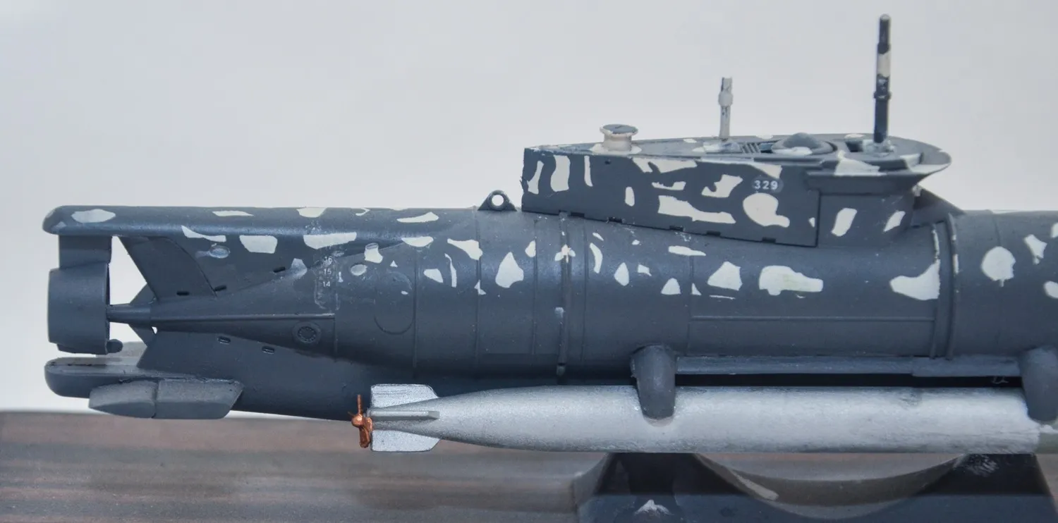 Модель корабля Подводная лодка тип  "Зеехунд"   - Верфь на Столе