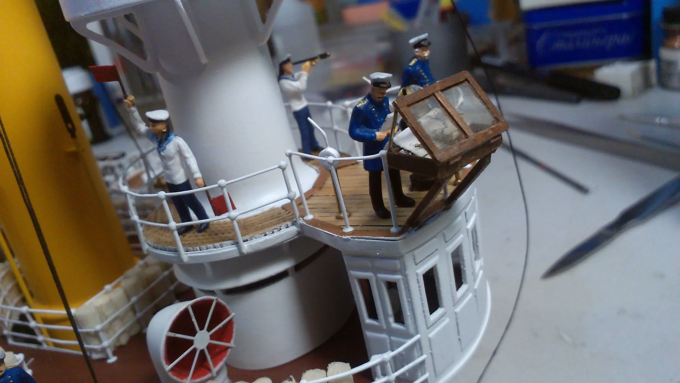 Модель корабля Броненосец береговой обороны «ГЕНЕРАЛ-АДМИРАЛ АПРАКСИН» - Верфь на Столе