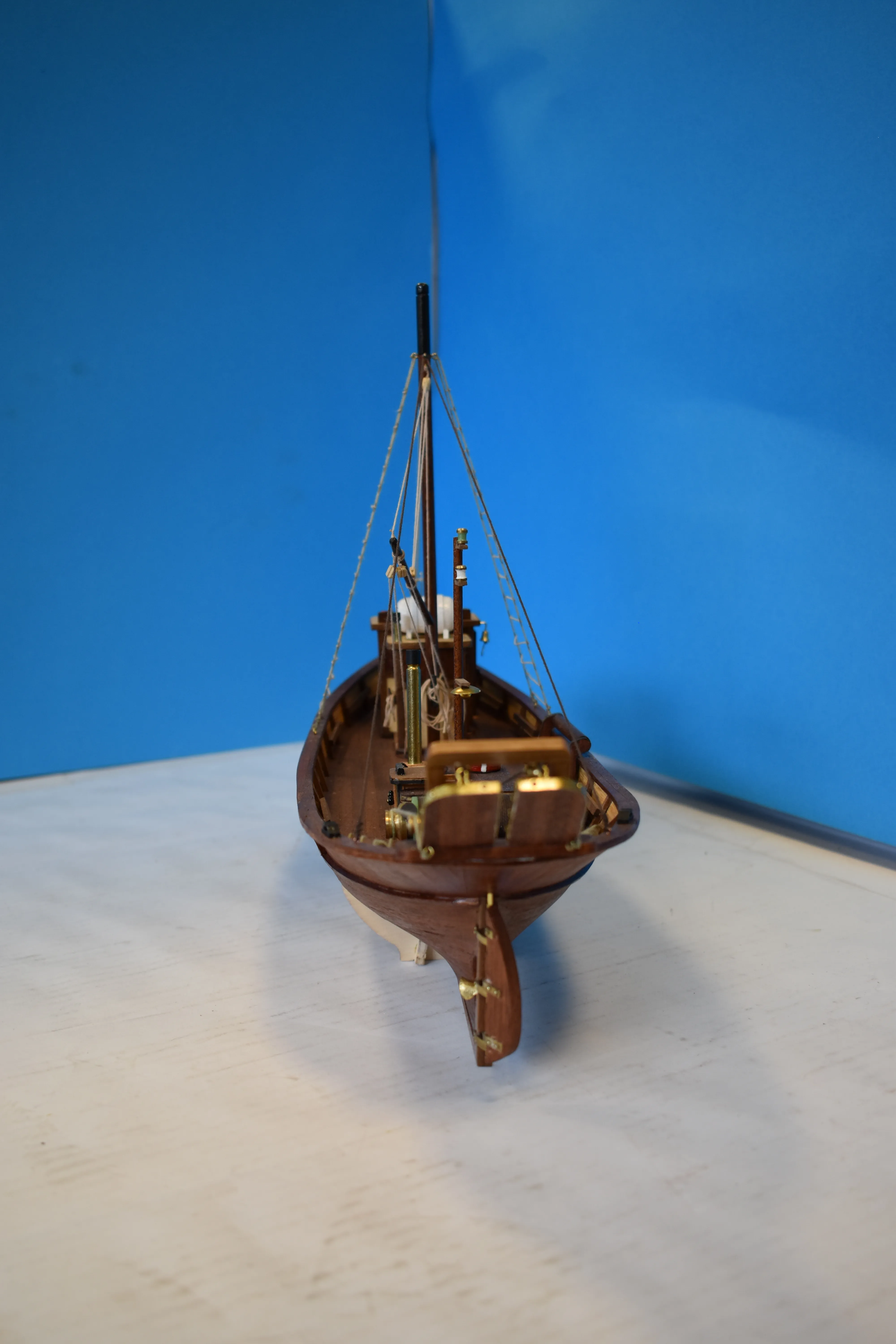 Модель корабля Рыбацкая лодка "Mare Nostrun" - Верфь на Столе