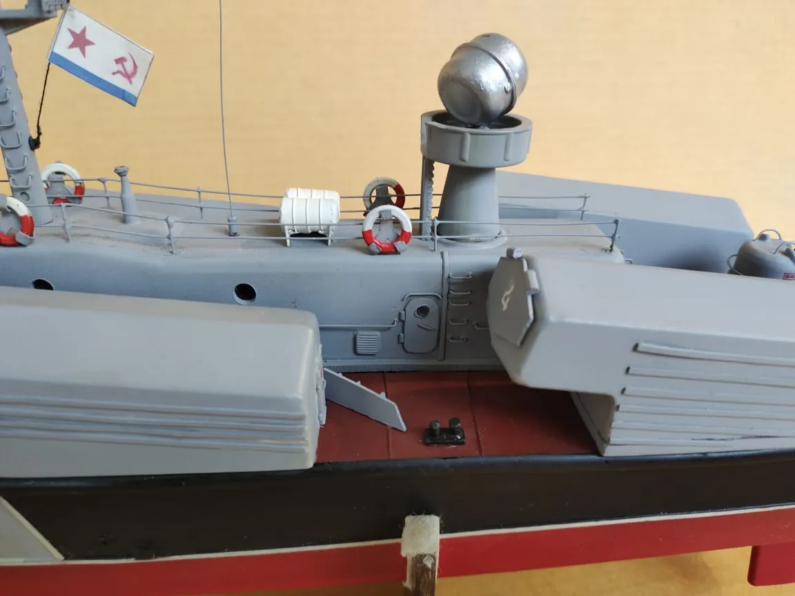 Модель корабля Ракетный катер проект 205 «Москит» - Верфь на Столе