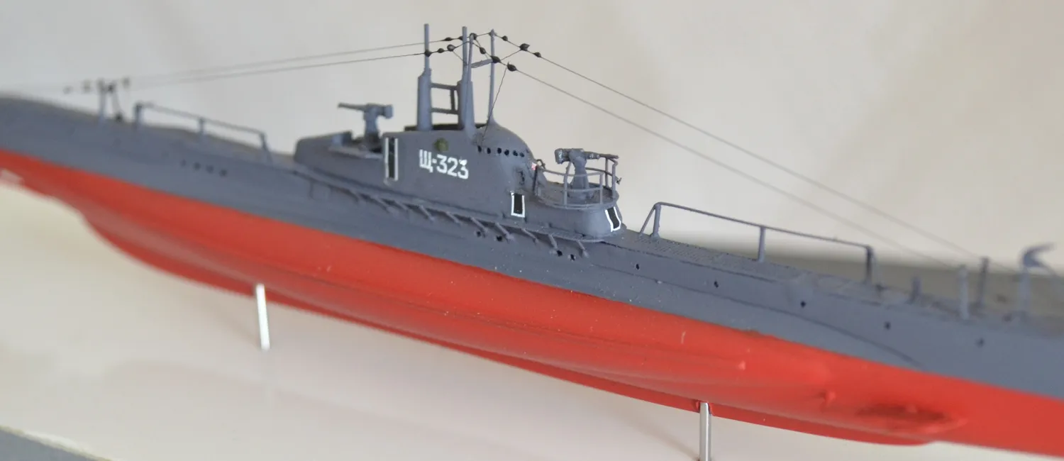 Модель корабля Подводная лодка типа Щука  "323" - Верфь на Столе