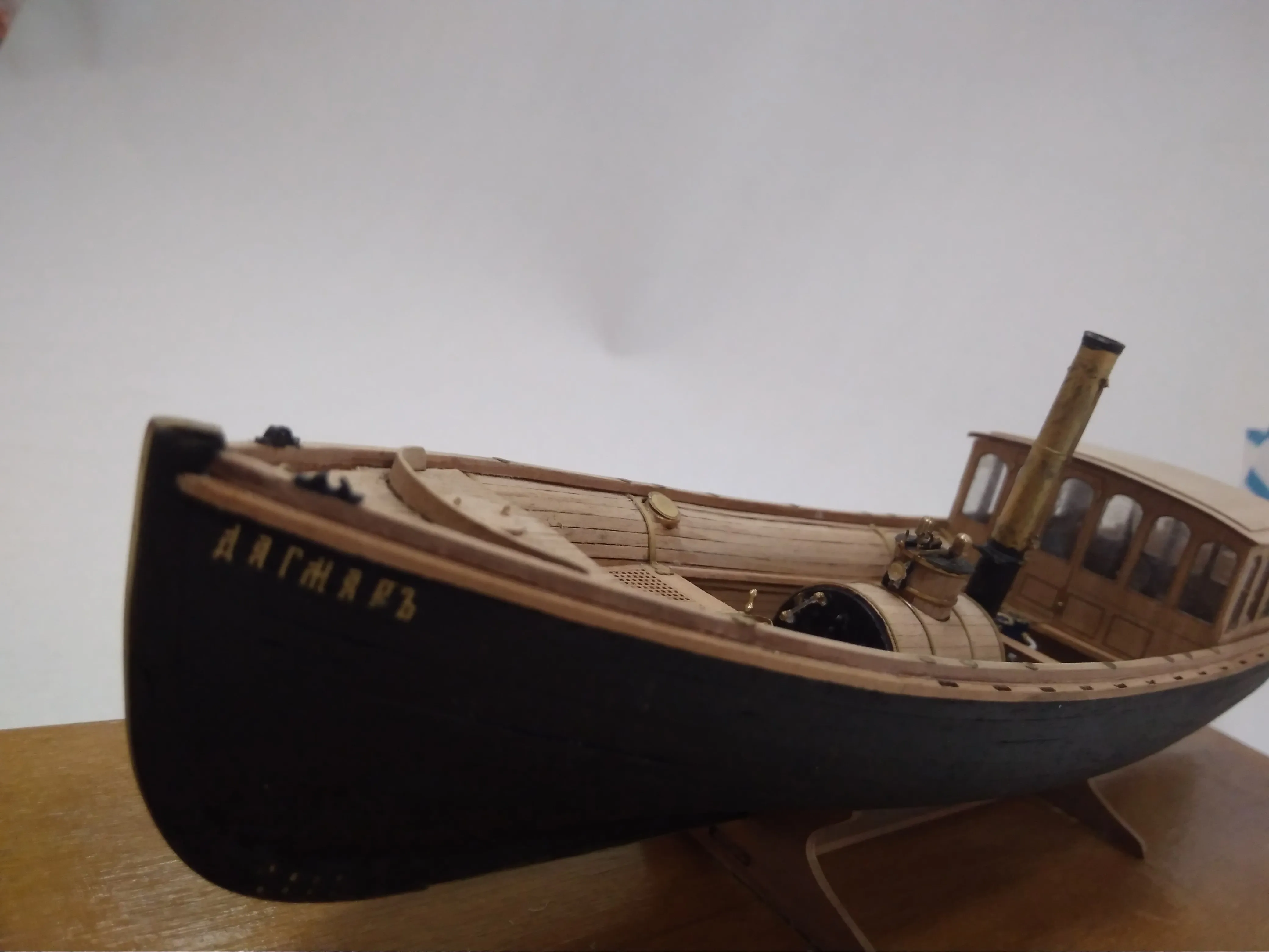 Модель корабля Императорский паровой катер «ДАГМАРЬ»  - Верфь на Столе