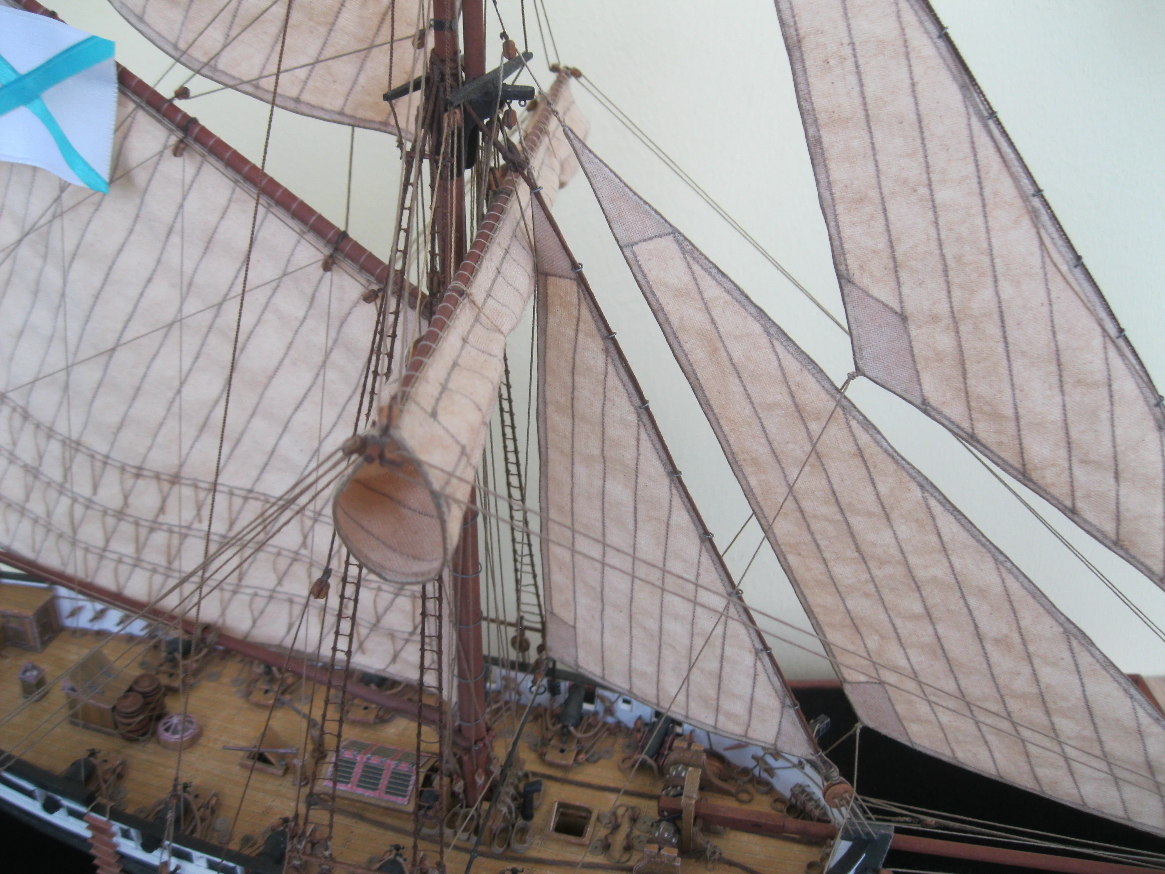 Модель корабля Тендер „Поспешный” - Верфь на Столе