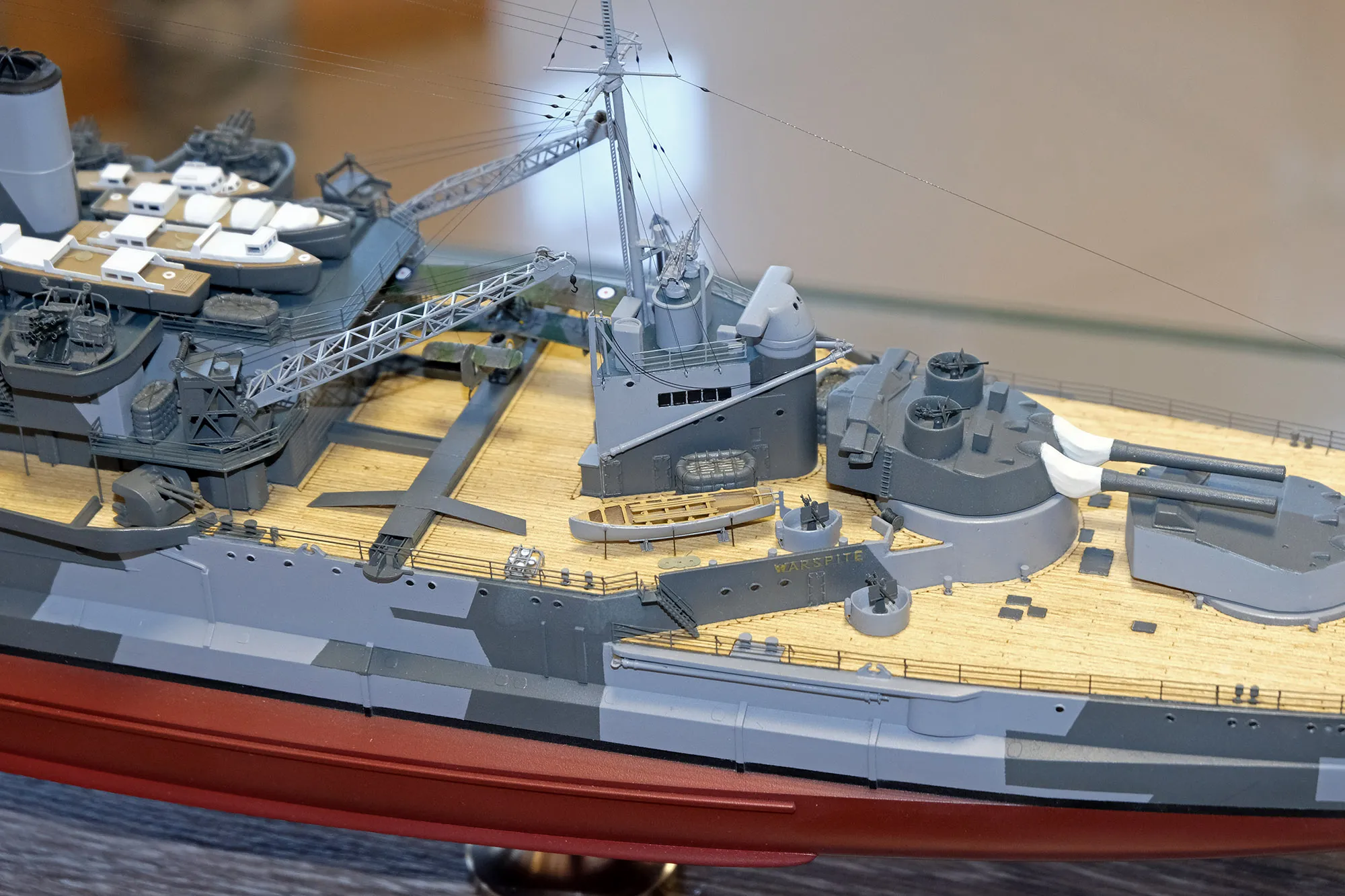 Модель корабля Британский линкор "Warspite" - Верфь на Столе
