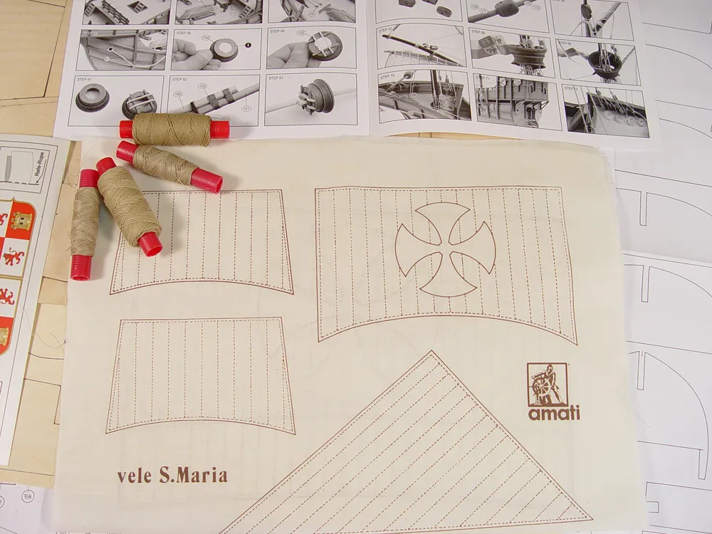 Santa Maria (Санта Мария) + (Полный набор инструментов, клея и краски) Santa Maria (Санта Мария) + (Полный набор инструментов, клея и краски)