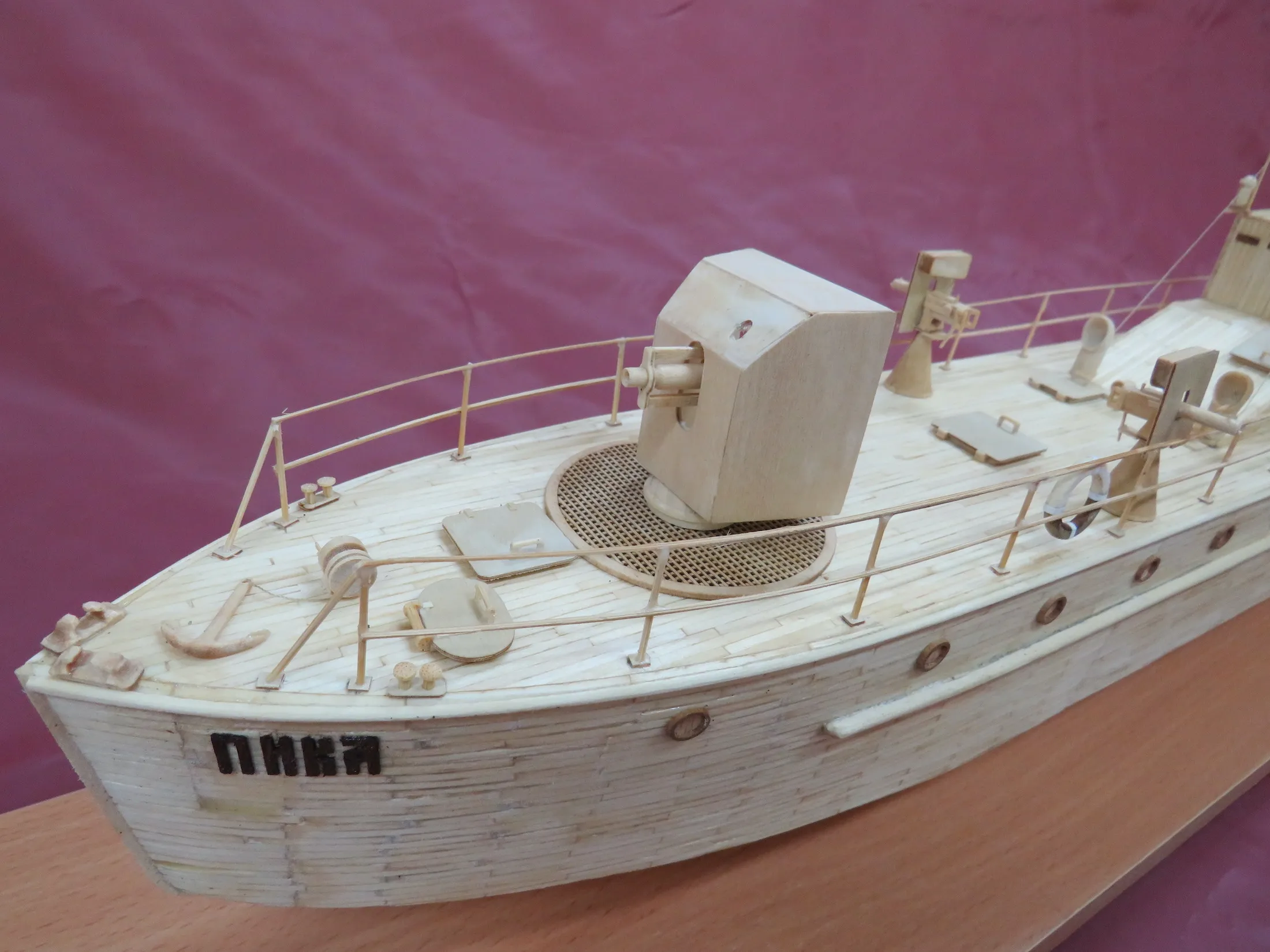 Модель корабля посыльное судно Пика - Верфь на Столе
