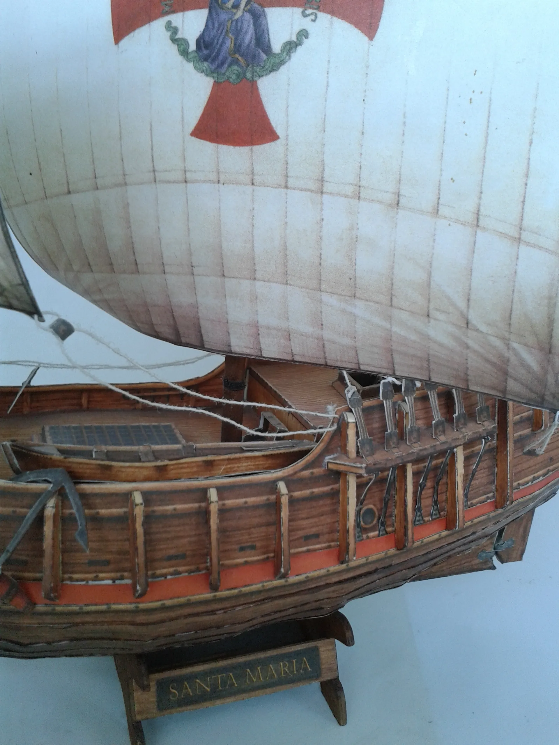 Модель корабля Каракка «Санта-Мария» - Верфь на Столе