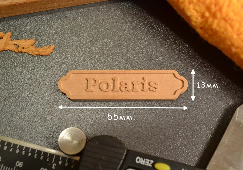 Табличка Polaris, груша, рез ЧПУ