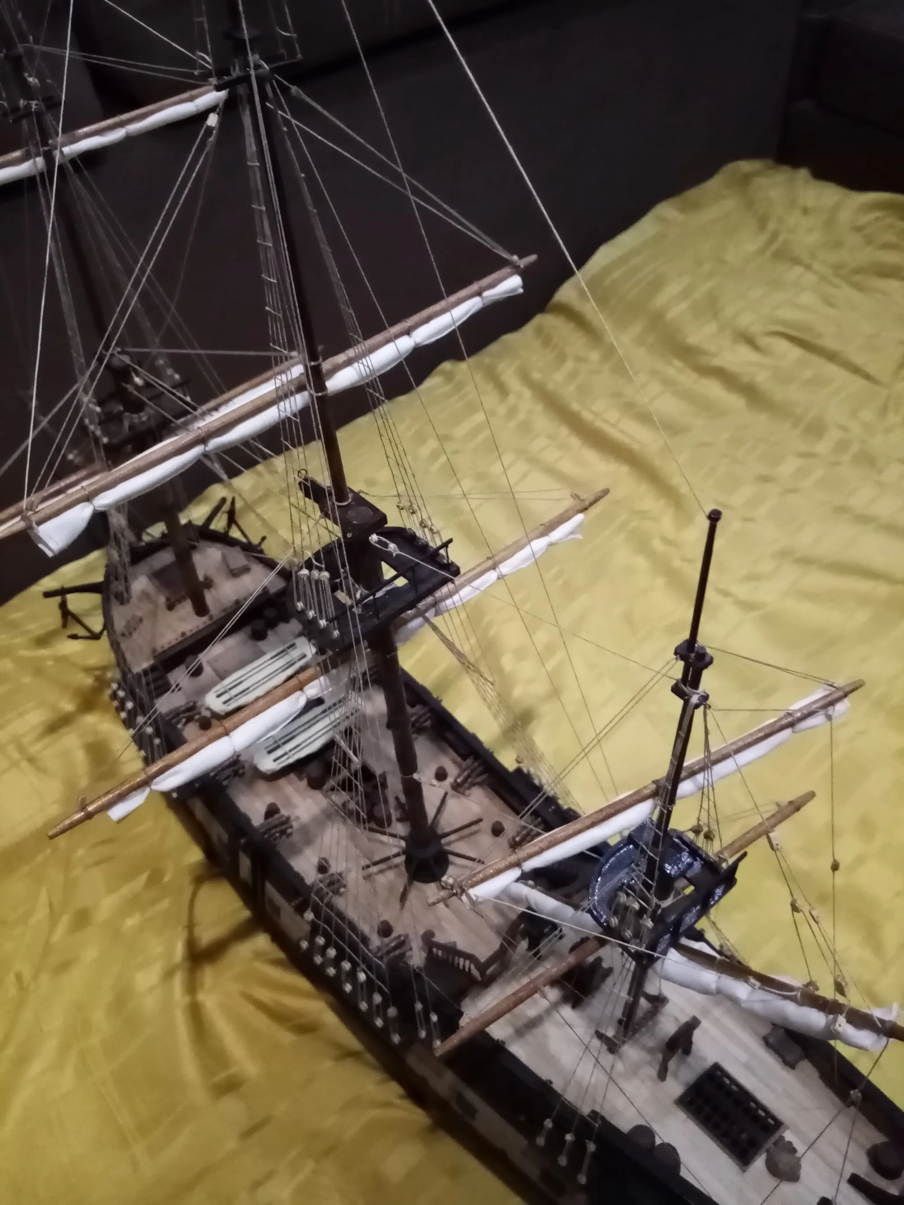 Модель корабля Галеон "Чёрная Жемчужина" - Верфь на Столе