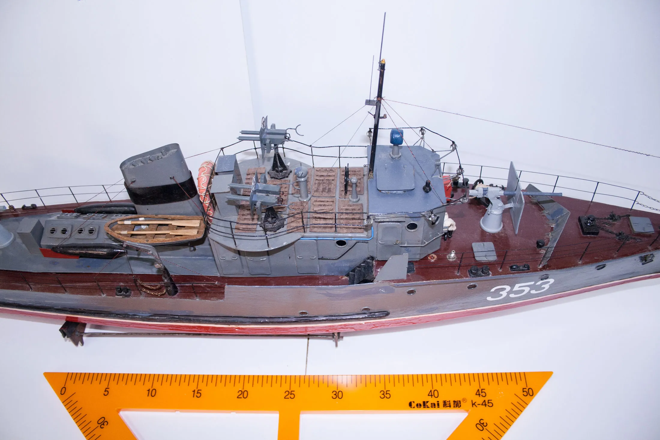 Модель корабля Морской катер-тральщик - Верфь на Столе