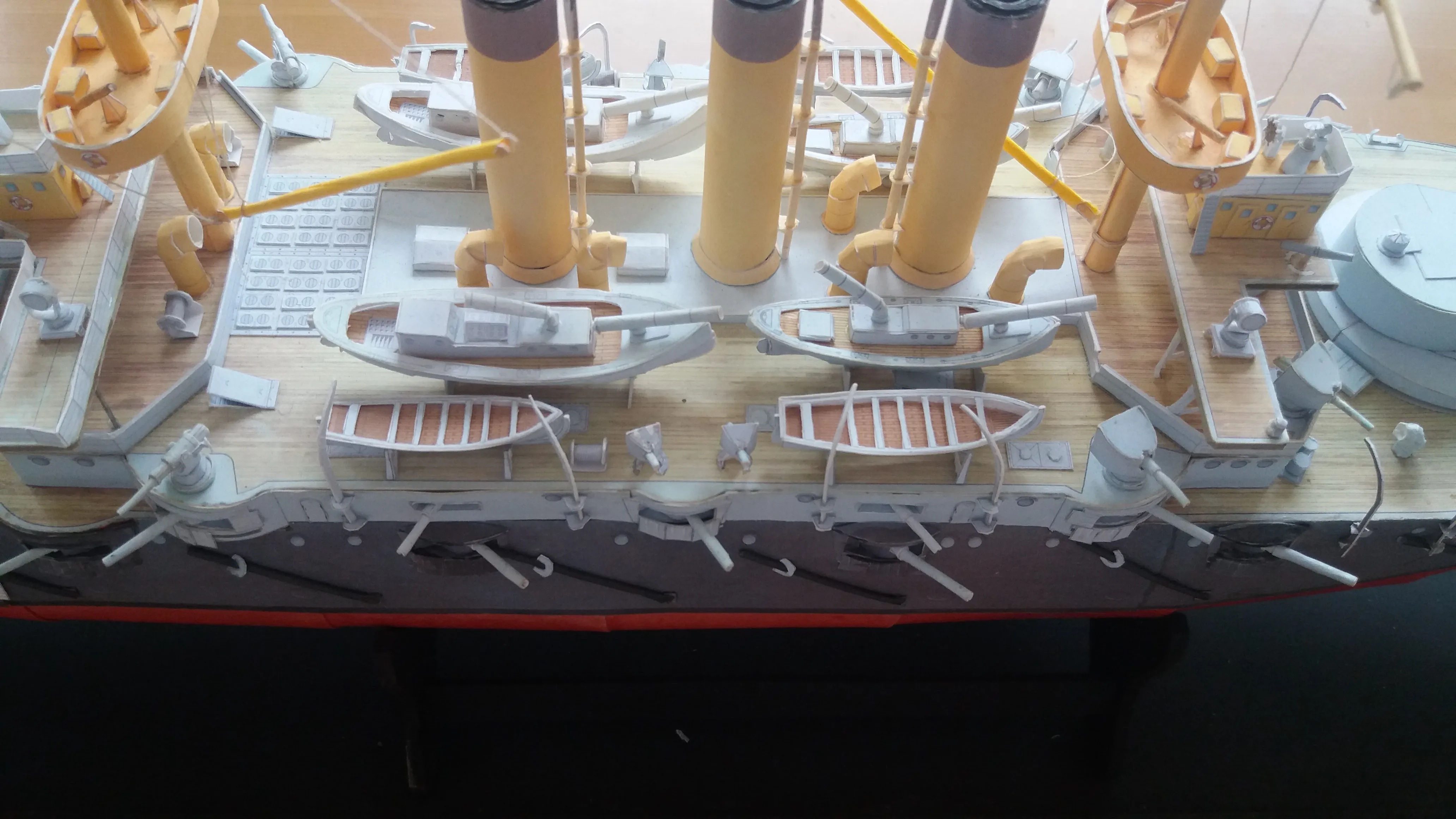 Модель корабля IJN «Shikishima» - Верфь на Столе