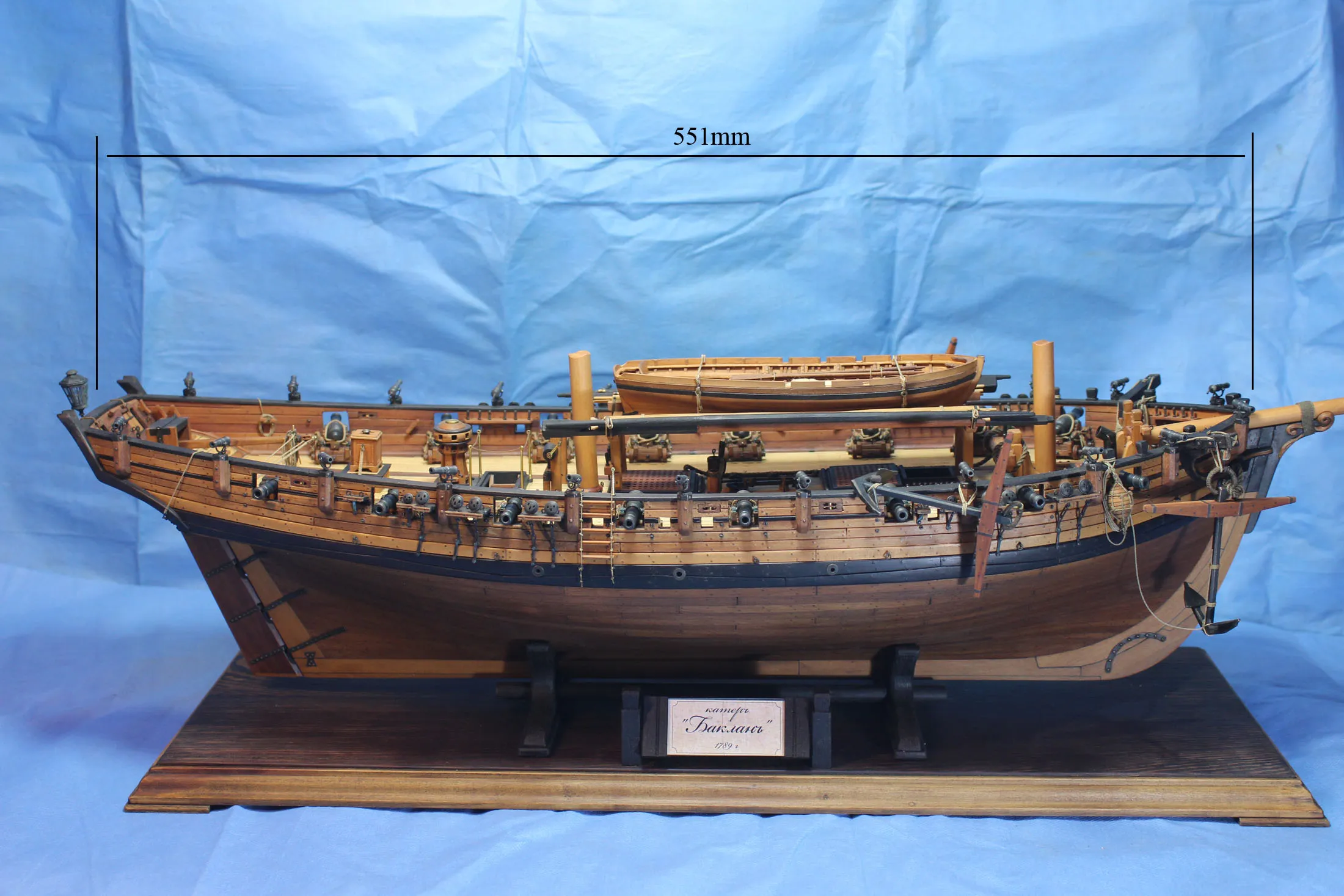 Модель корабля Кутер «Баклан» - Верфь на Столе